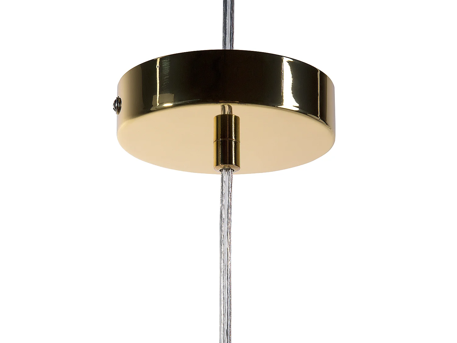 Lampe suspension TORDINO Métal Doré