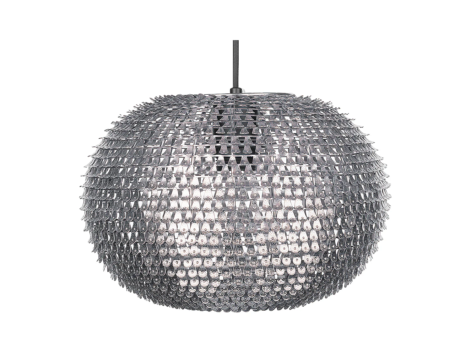 Hängelampe REINE Metall Silber