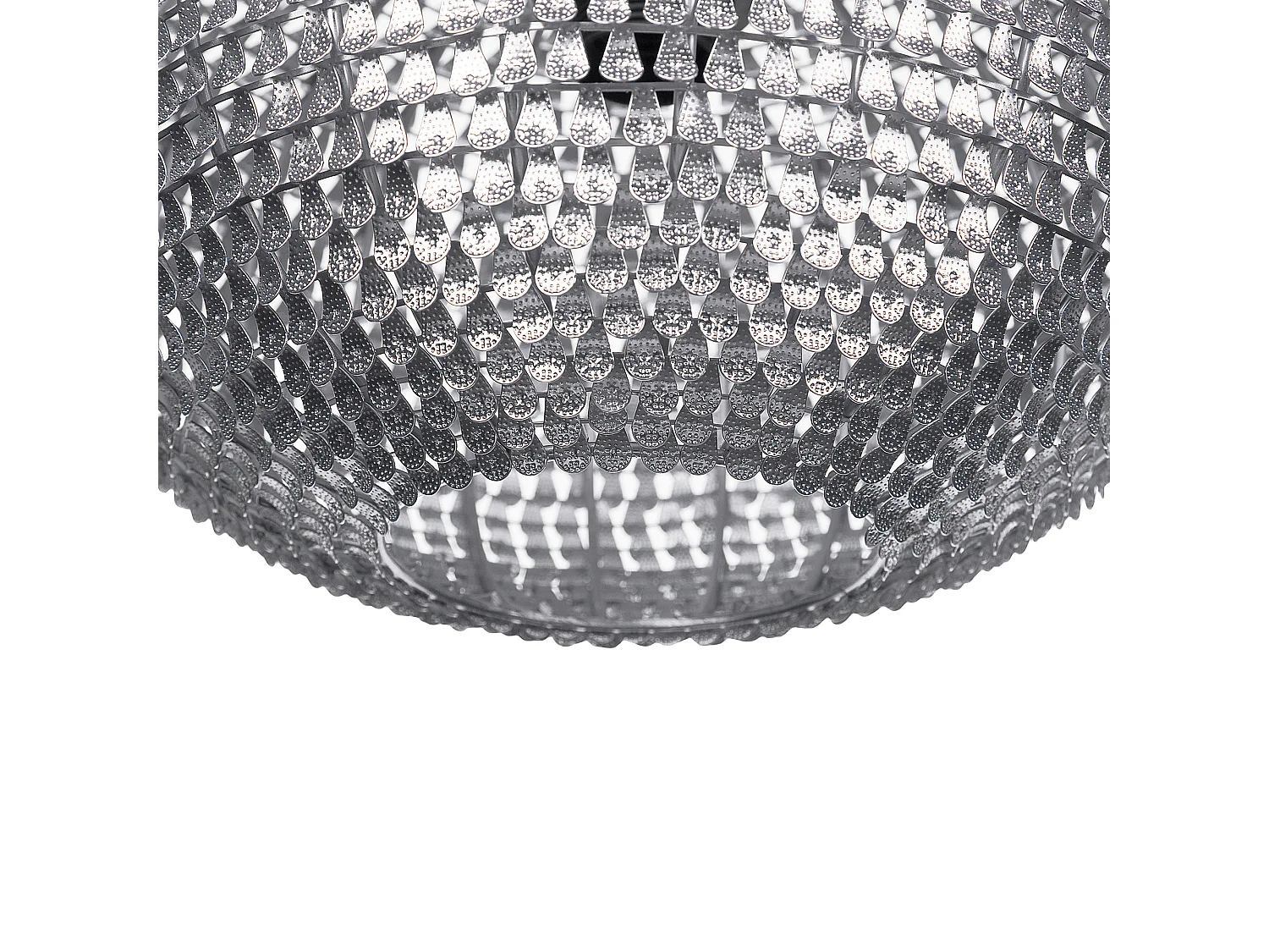 Lampe suspension REINE Métal Argenté