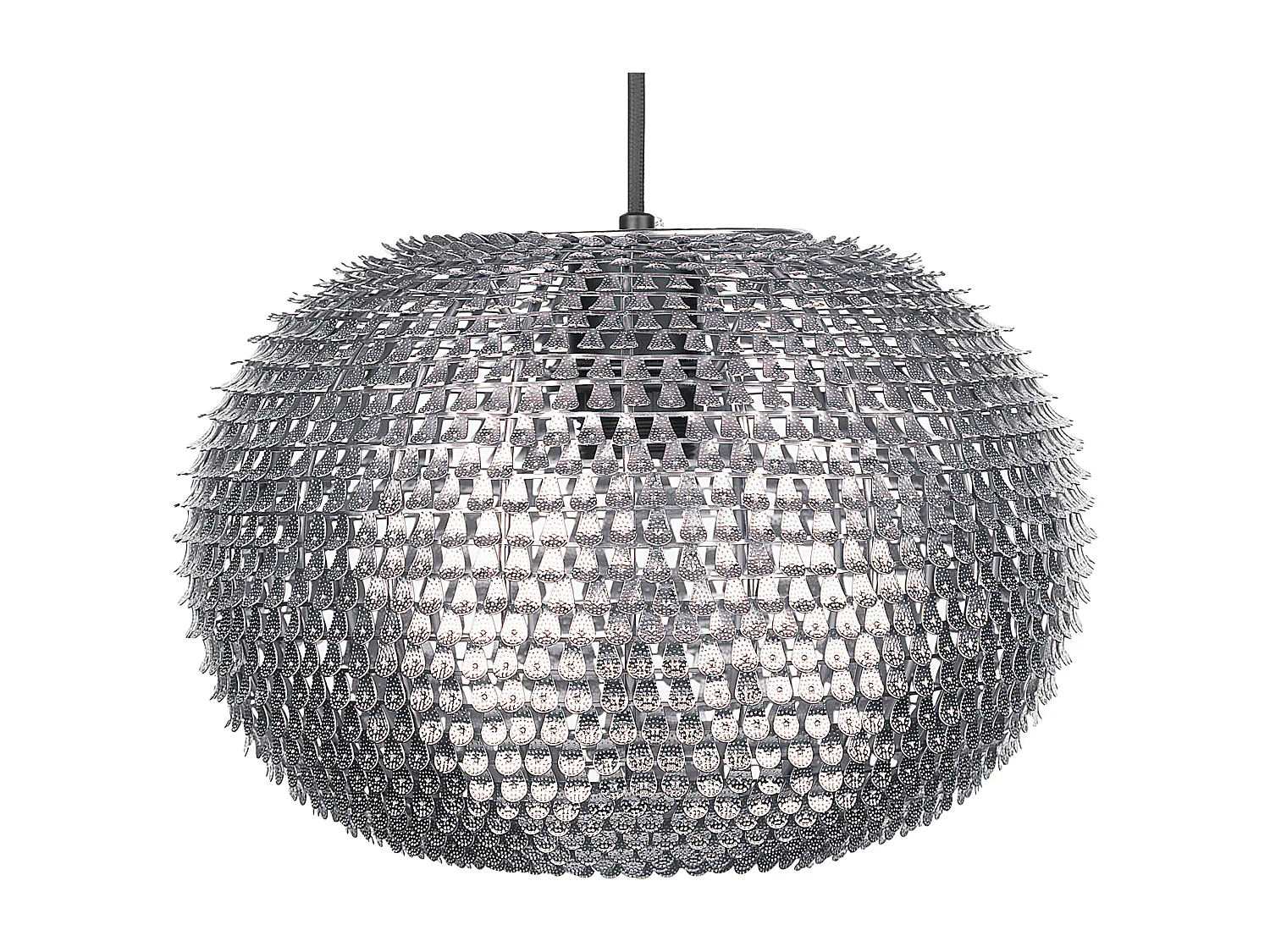 Lampa wisząca REINE Metal Srebrny