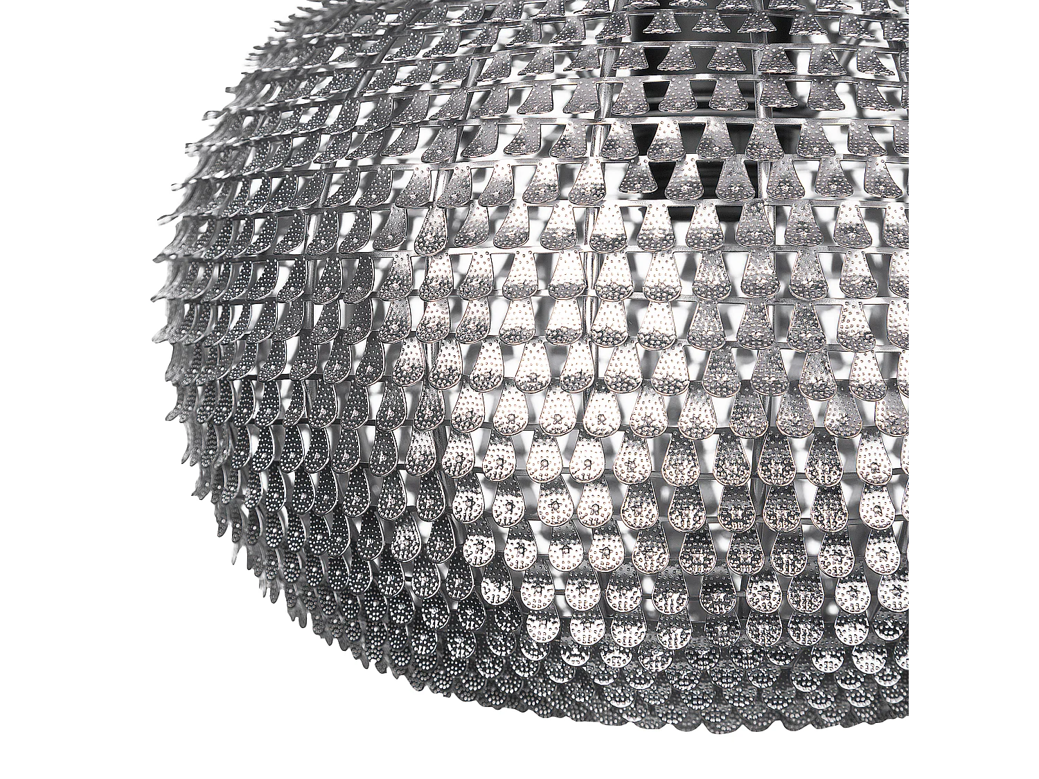 Lampa wisząca REINE Metal Srebrny