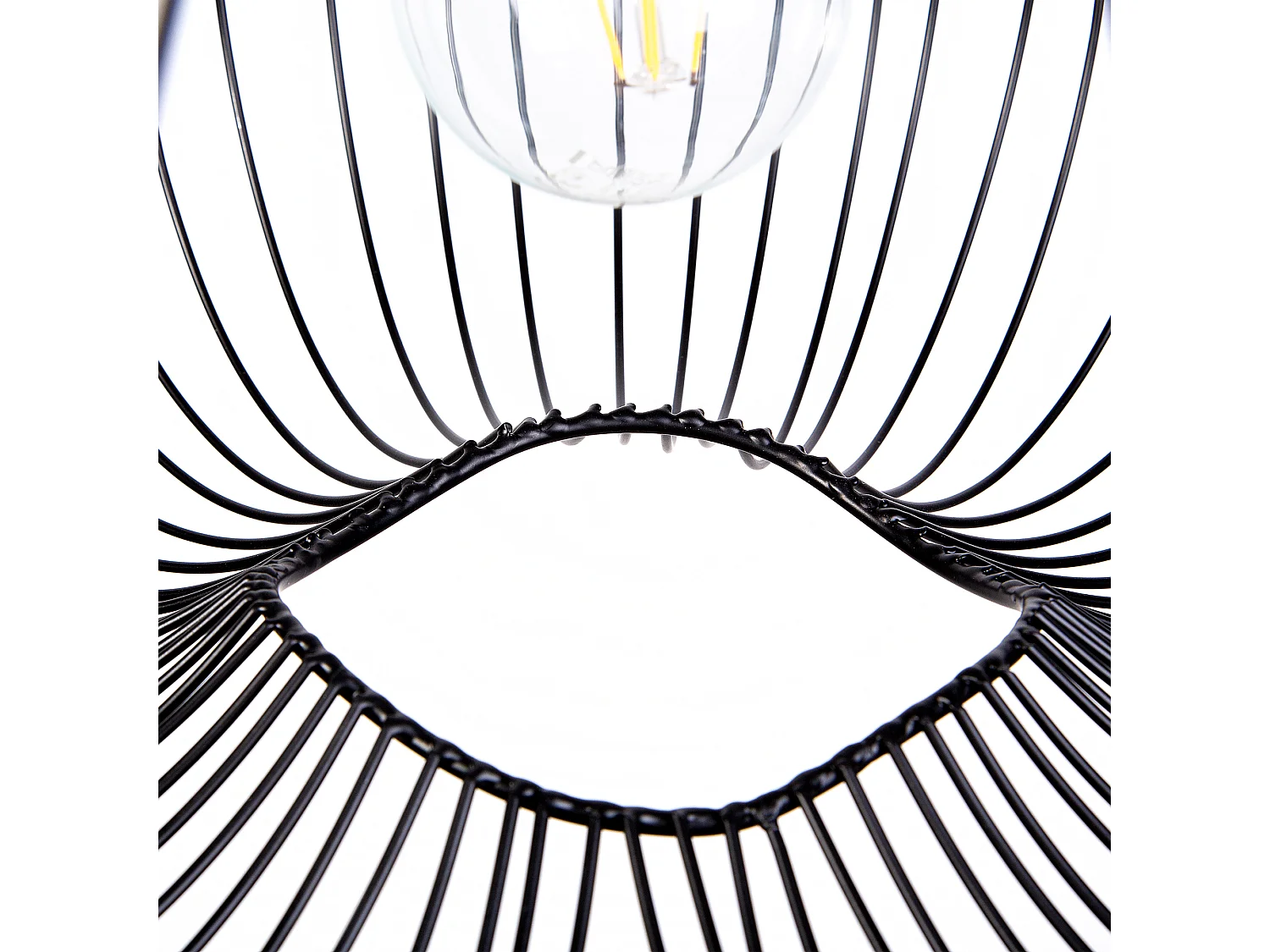 Lampe suspension TORDINO Métal Noir