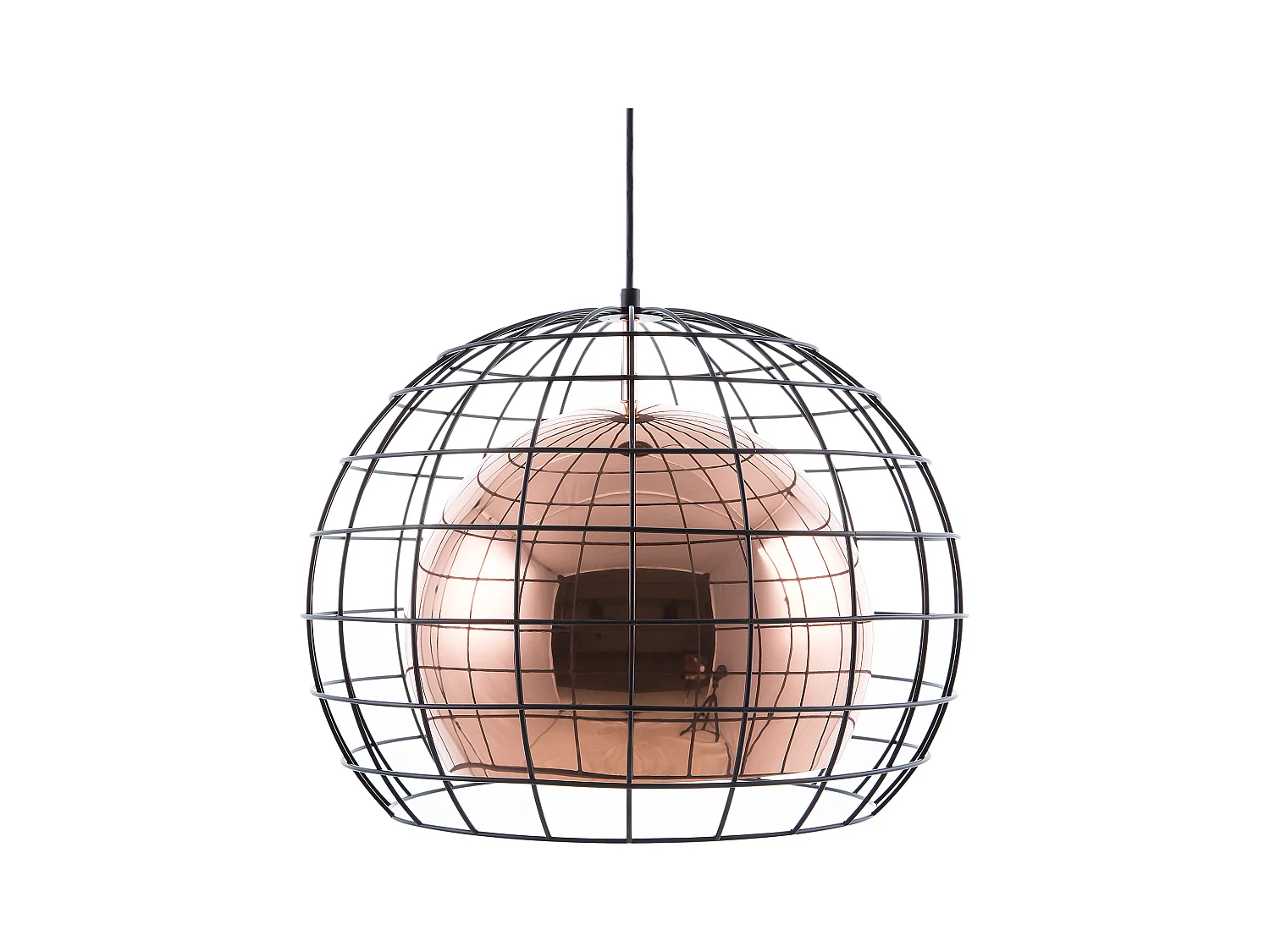 Lampe suspension LIRI Métal Cuivré