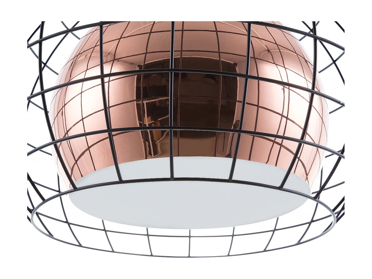 Lampe suspension LIRI Métal Cuivré