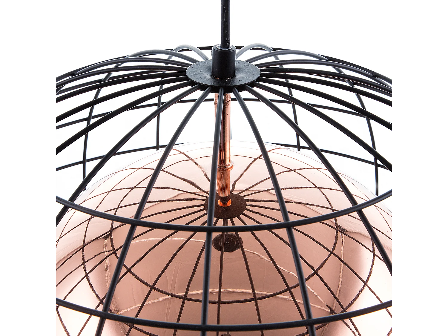 Lampe suspension LIRI Métal Cuivré