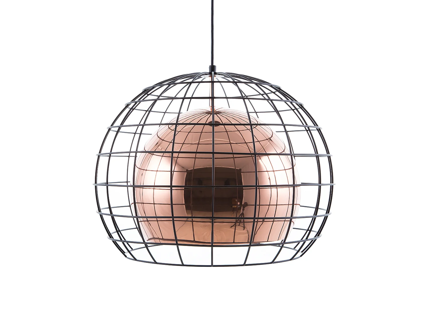 Lampe suspension LIRI Métal Cuivré
