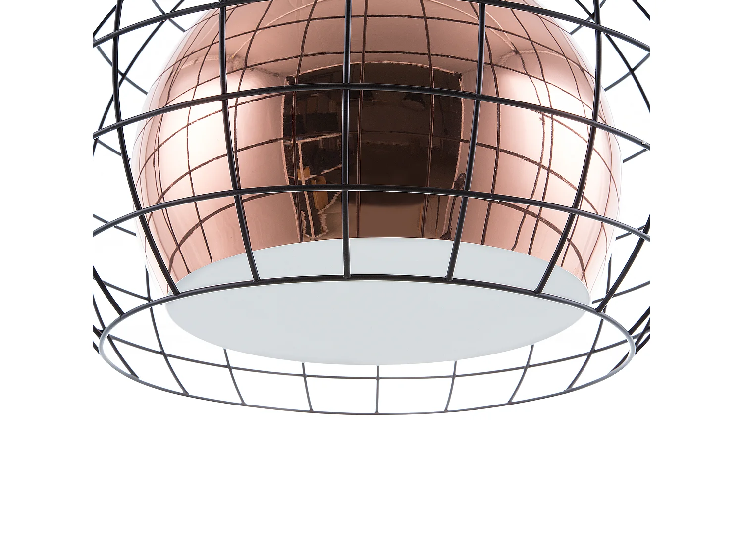 Lampe suspension LIRI Métal Cuivré
