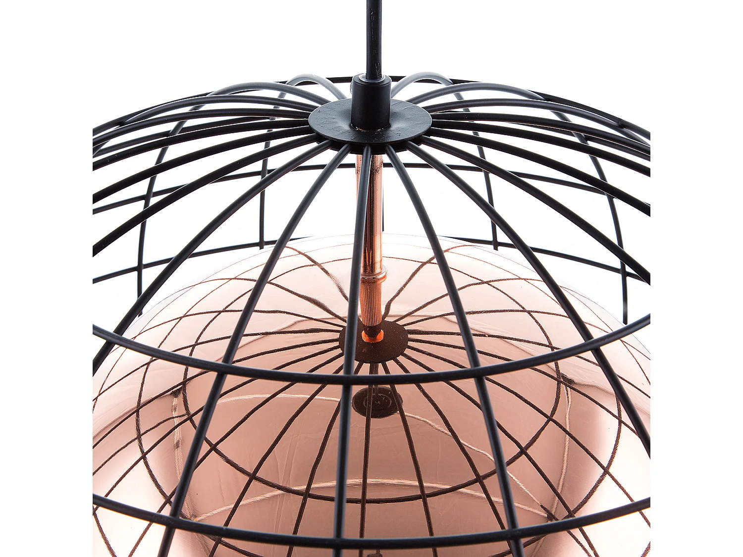 Lampe suspension LIRI Métal Cuivré