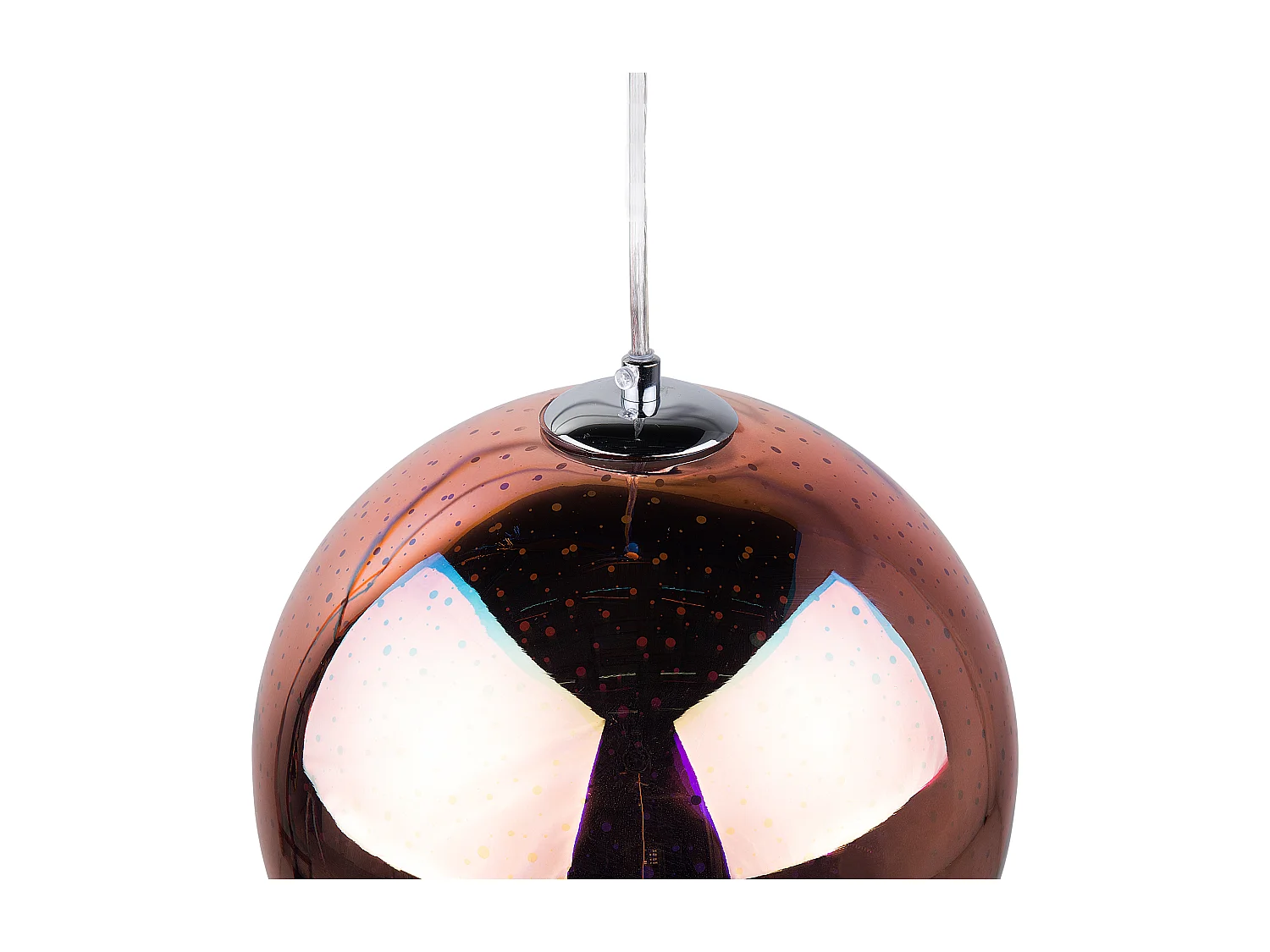 Lampe suspension SESSERA Verre Cuivré