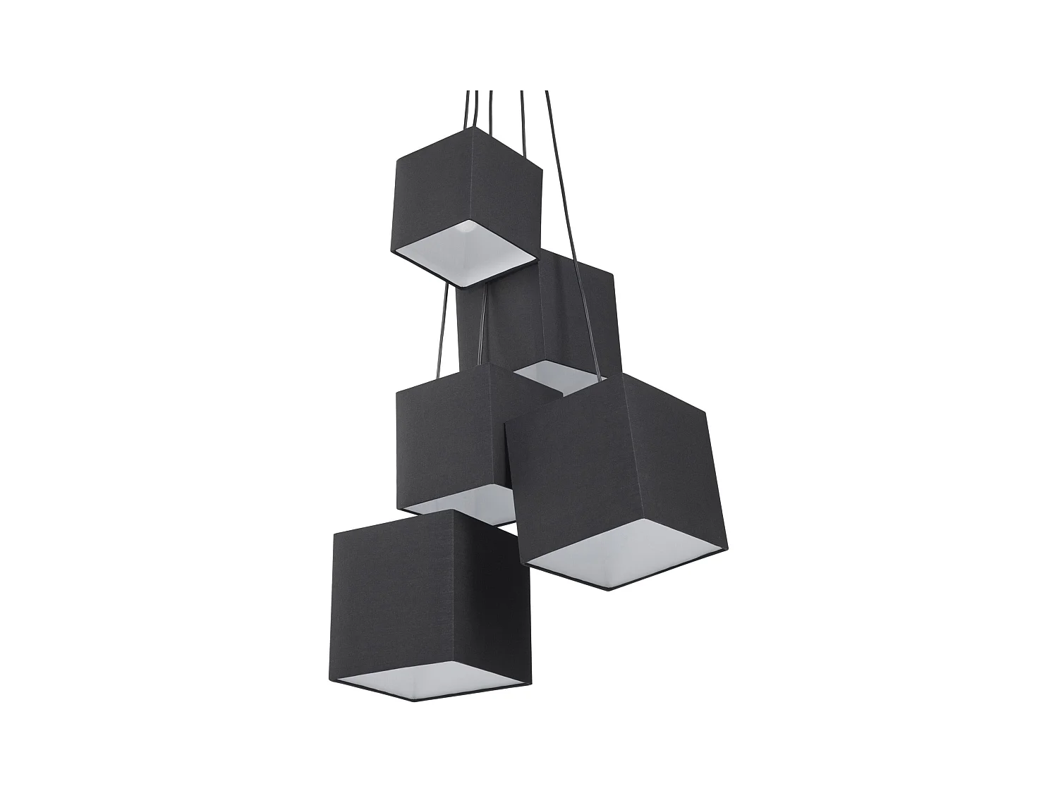 Lampe suspension MESTA Noir