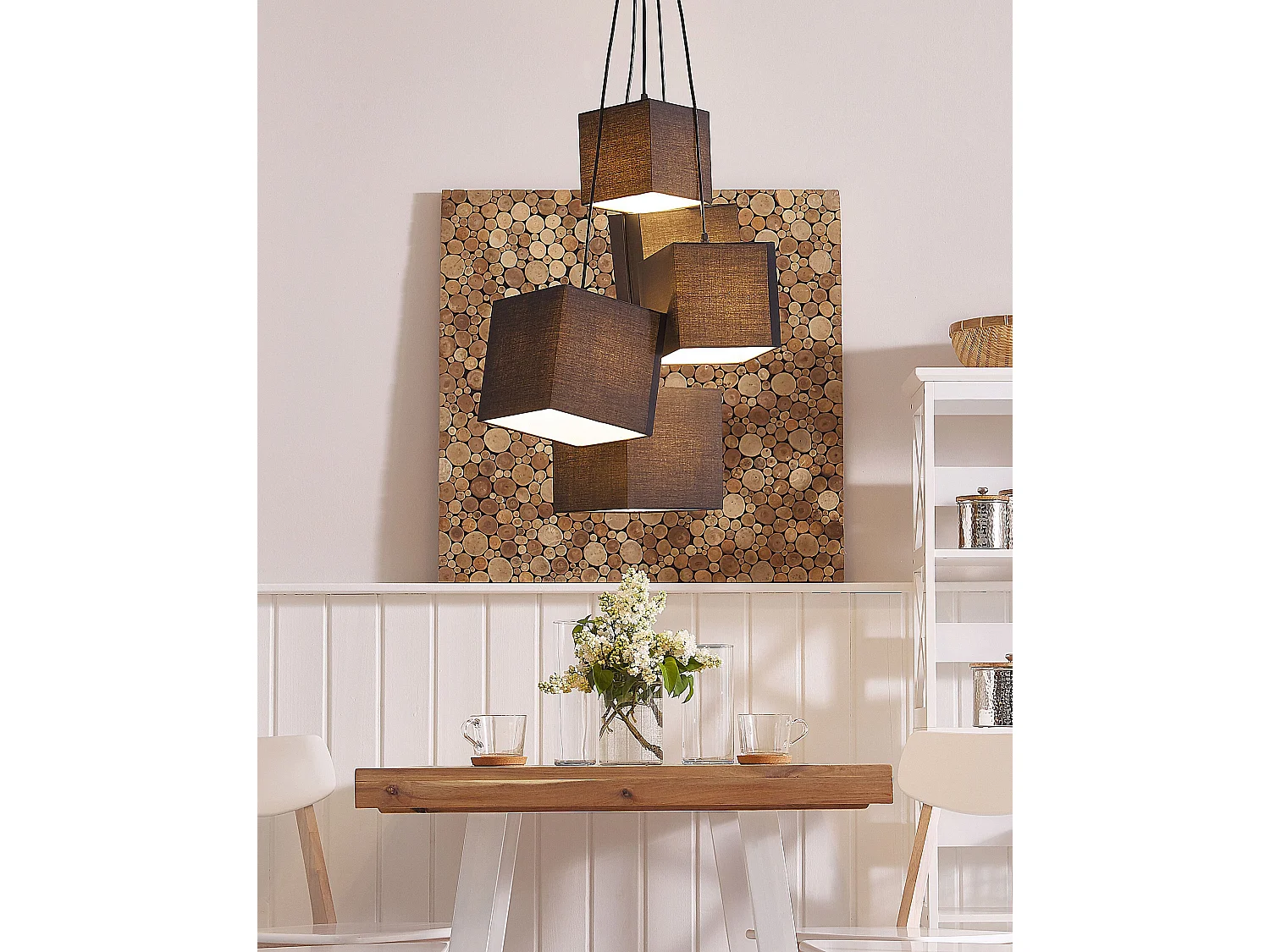 Hanglamp MESTA Zwart