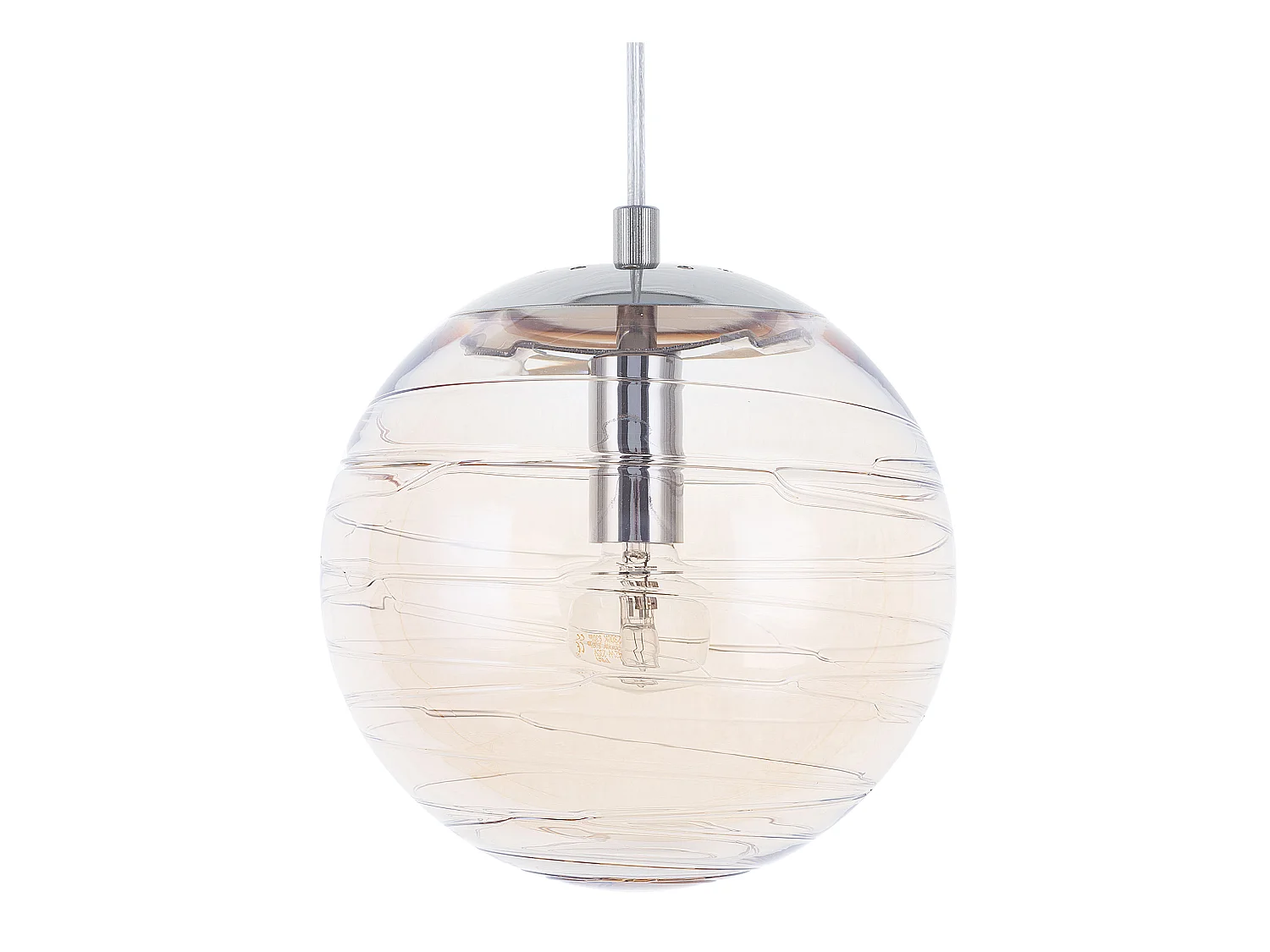 Lampadario MIRNA Vetro Oro
