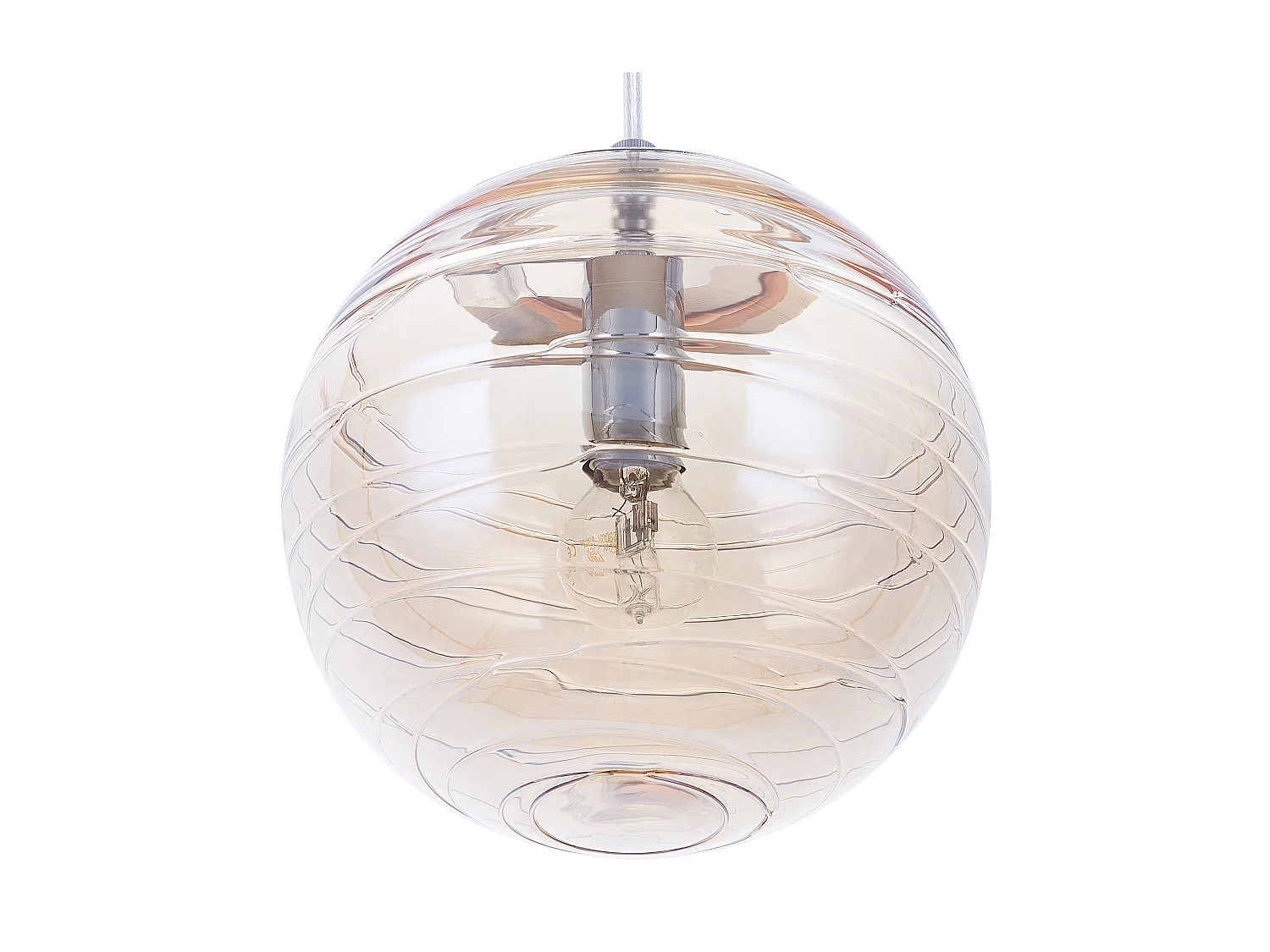 Hängelampe MIRNA Glas Gold