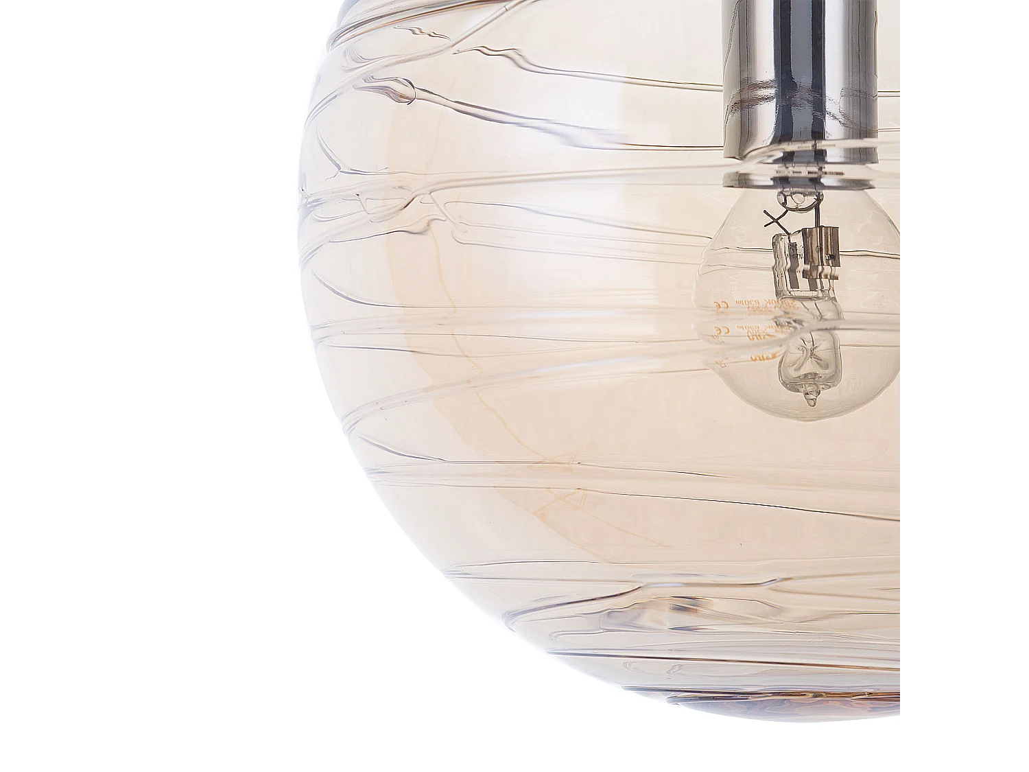 Hängelampe MIRNA Glas Gold