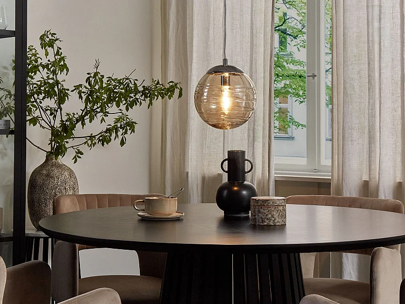 Hängelampe MIRNA Glas Gold