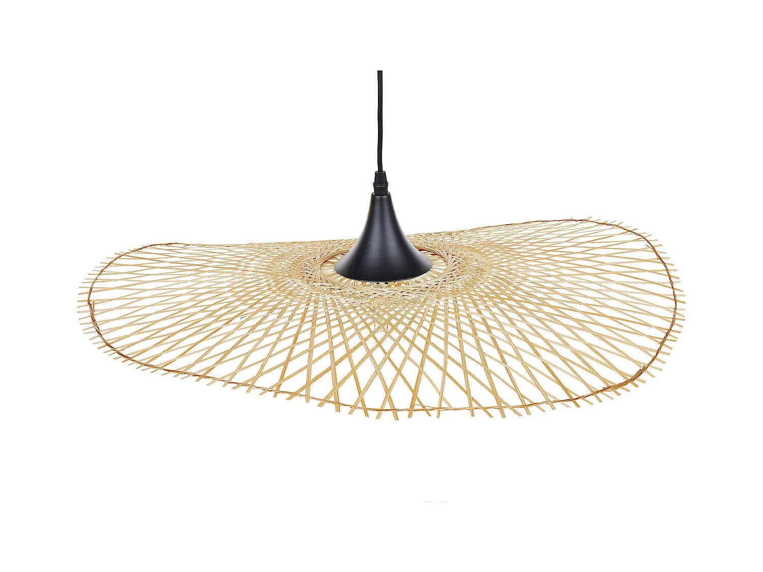 Lampe suspension FLOYD Bambou Marron clair