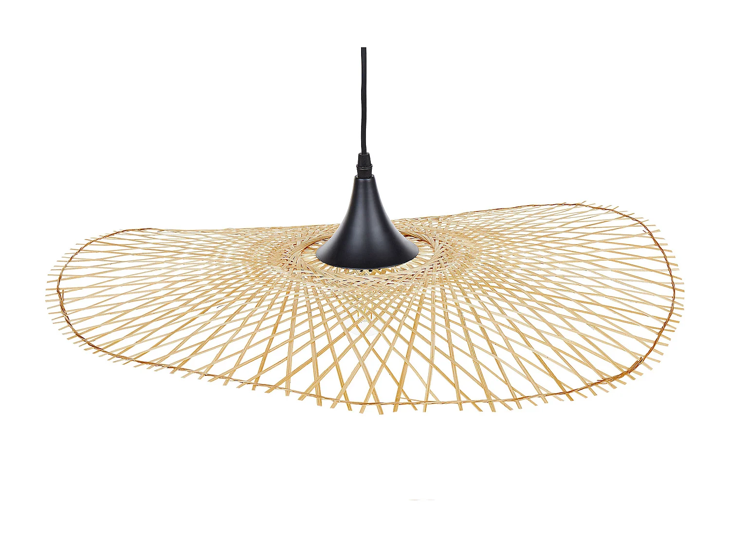 Lampe suspension FLOYD Bambou Marron clair