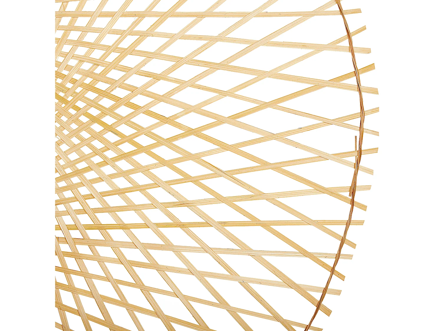 Lampe suspension FLOYD Bambou Marron clair