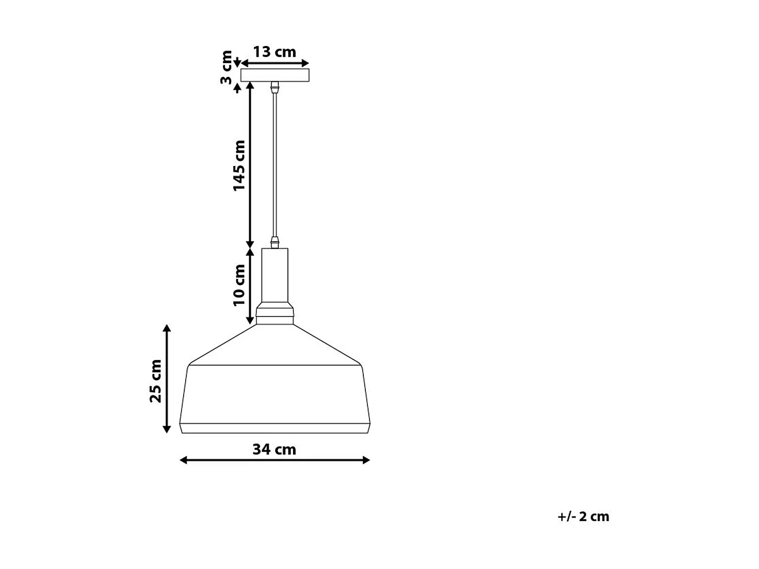 Lampe suspension SEPIK Métal Blanc