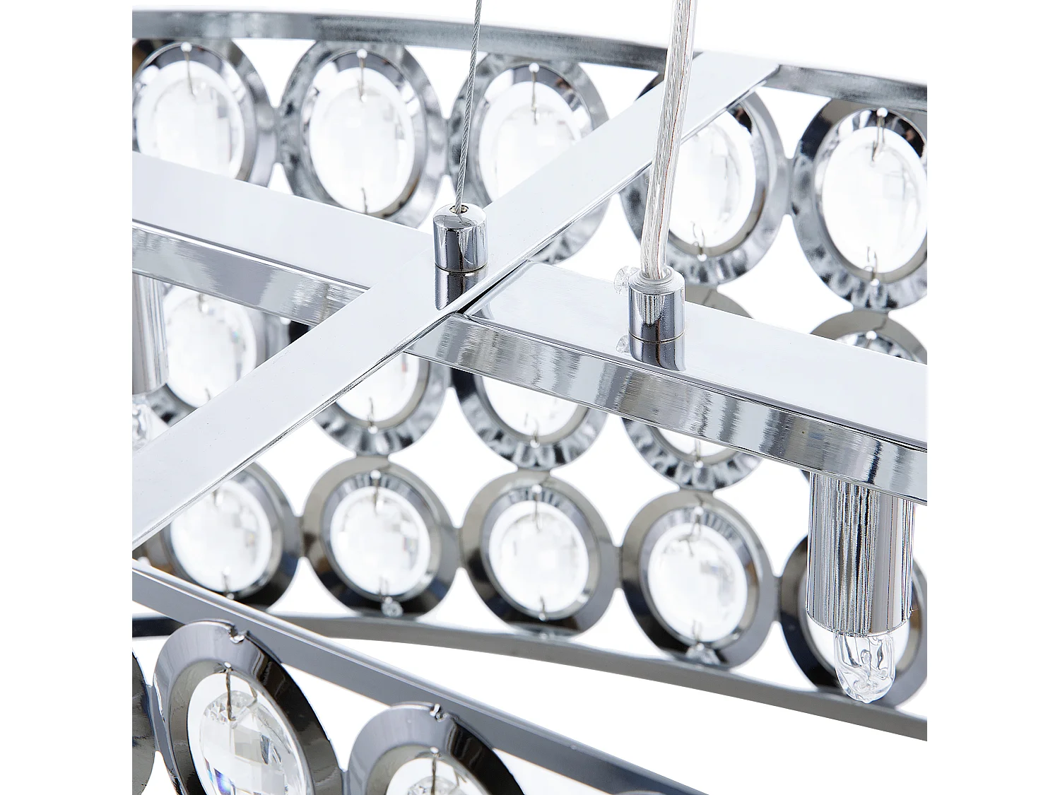 Hanglamp TENNA Metaal Zilver