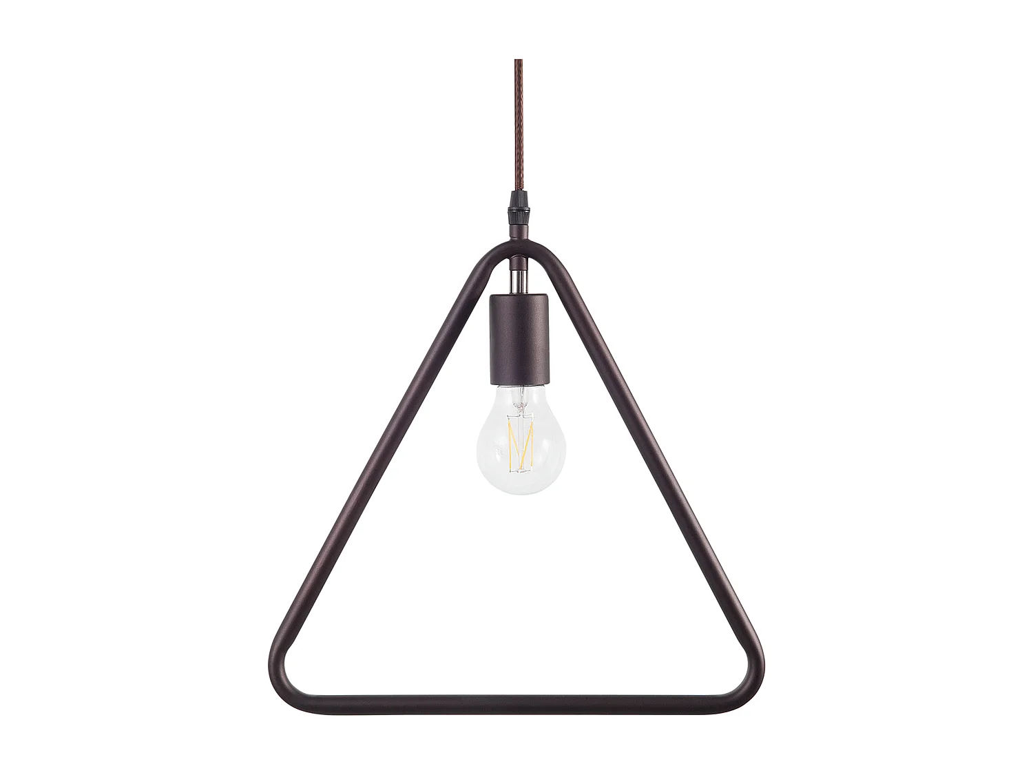 Hanglamp JURUENA Metaal Donkerbruin