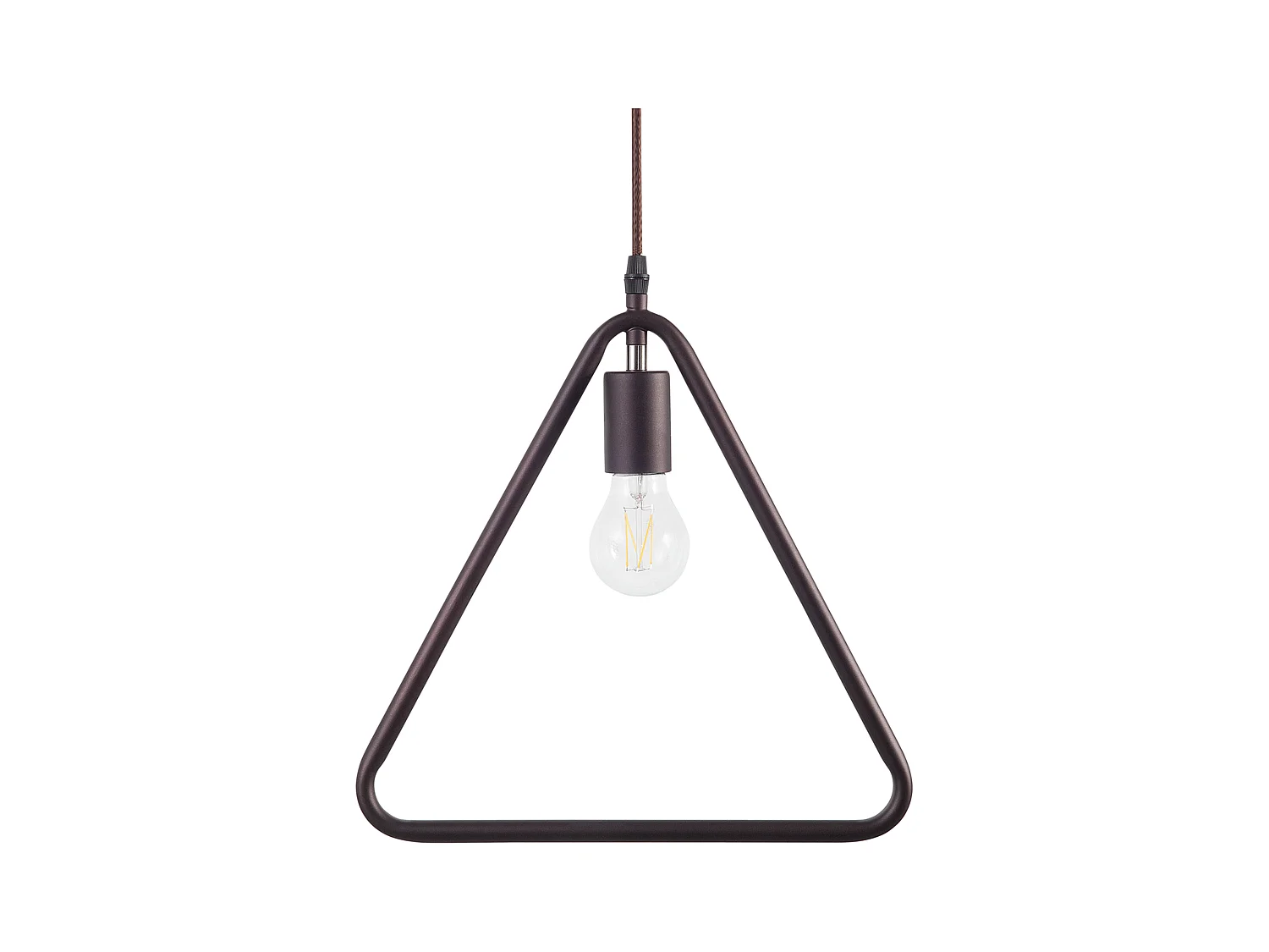 Hanglamp JURUENA Metaal Donkerbruin