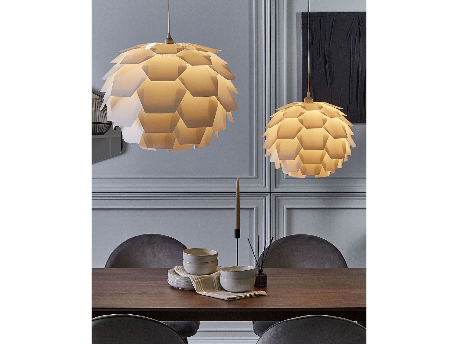 Hanglamp SEGRE S Wit