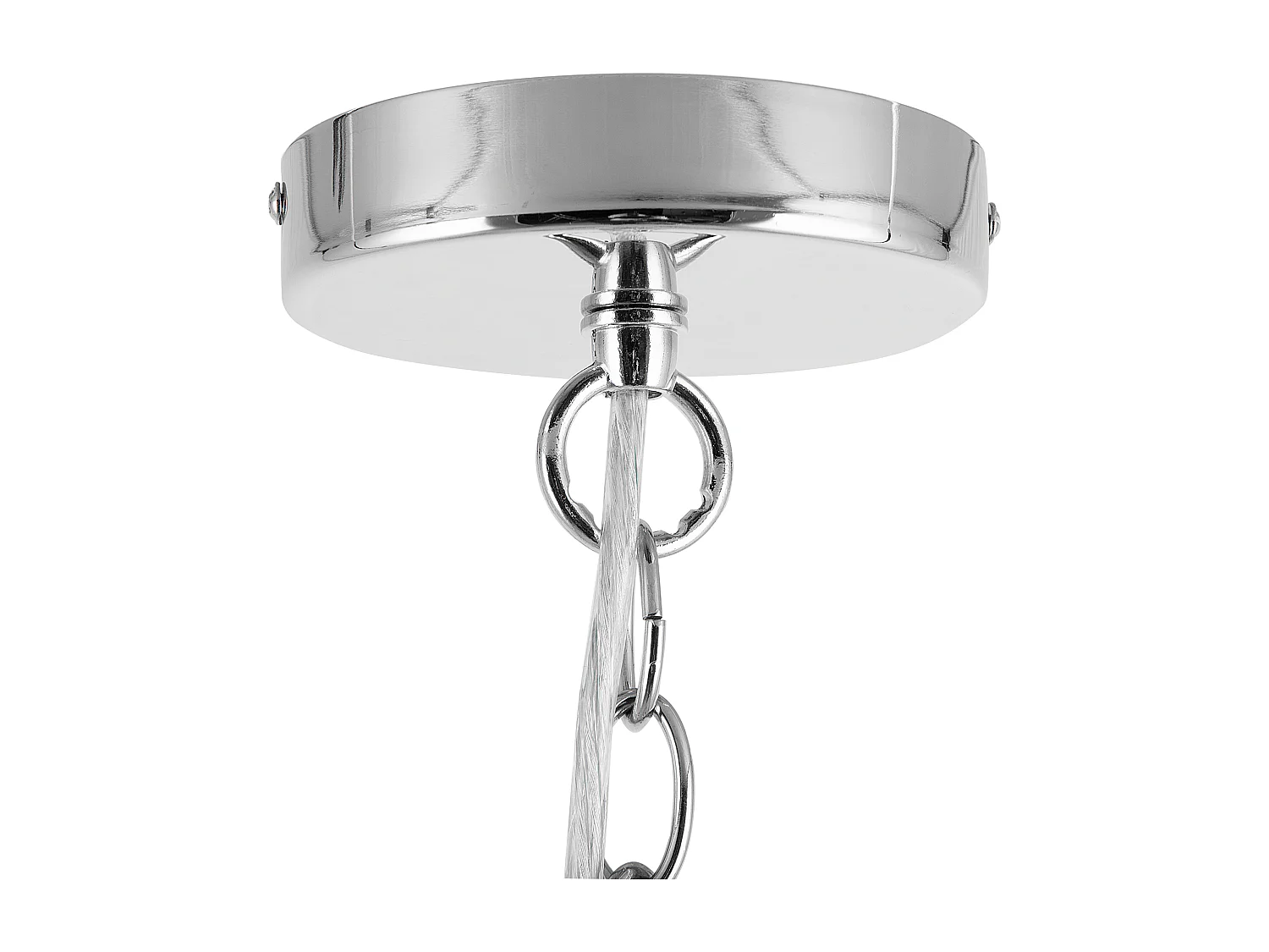 Einzigartige Designerlampe mit lichtdurchlässigem weiß Lampenschirm