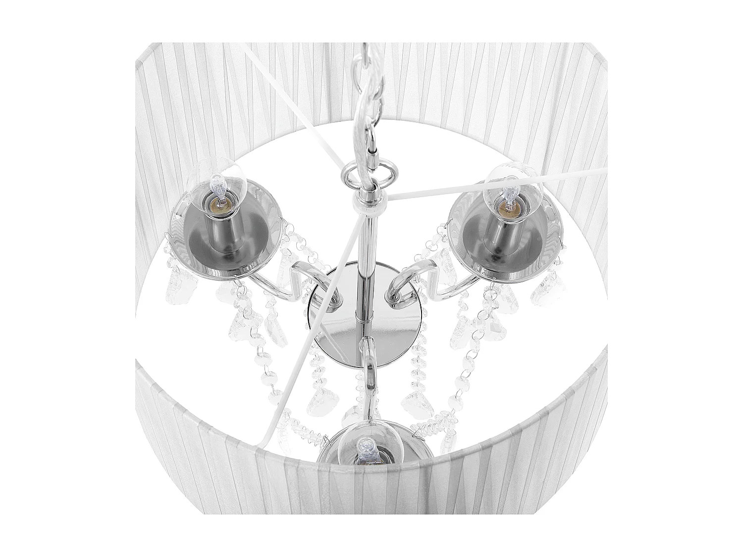 Lampe suspension blanche EVANS