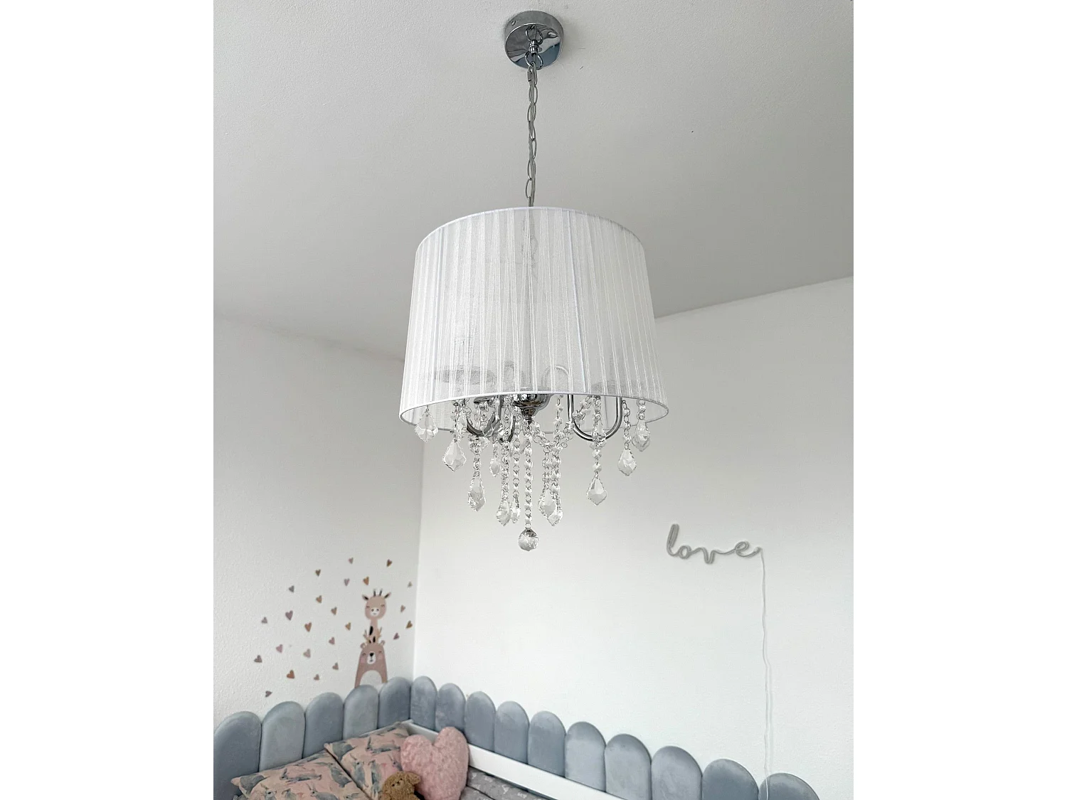 Lampe suspension blanche EVANS