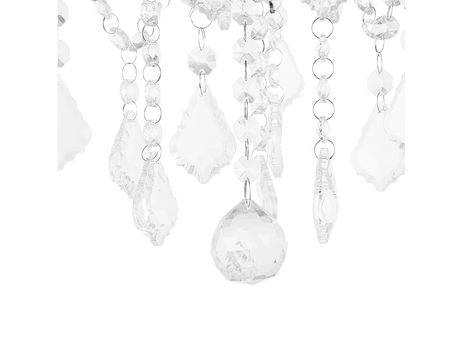 Kroonluchter EVANS Wit