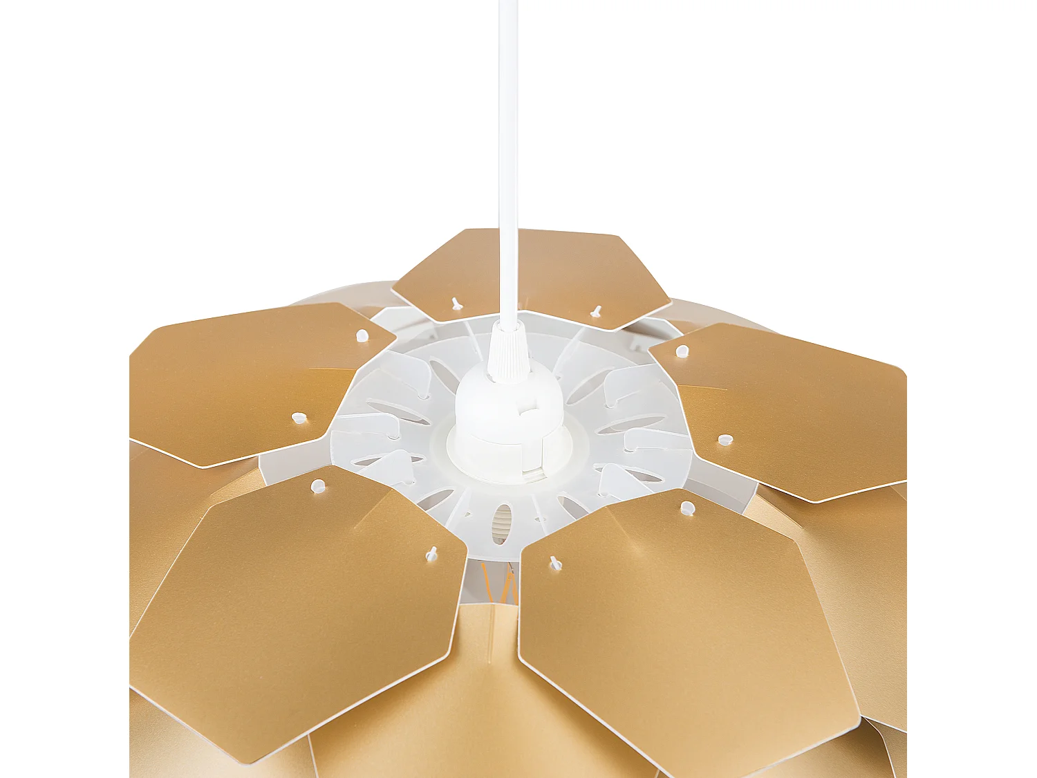 Lampe suspension SEGRE S Doré