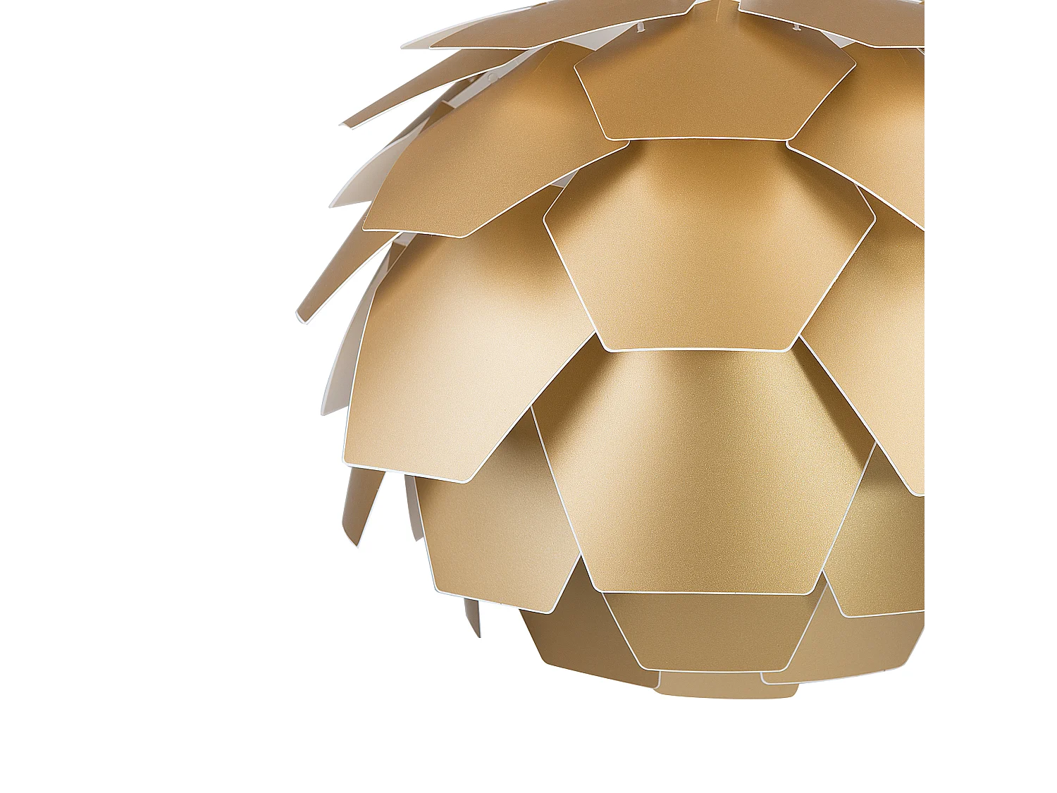 Lampe suspension SEGRE S Doré