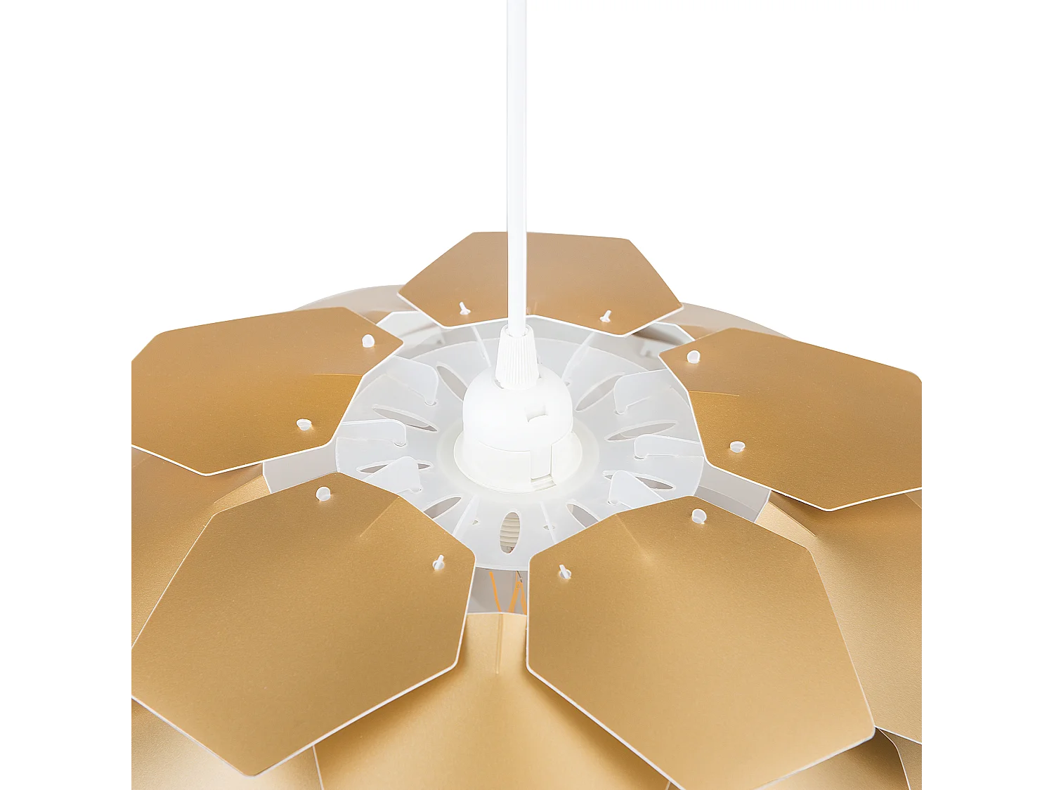 Lampe suspension SEGRE S Doré