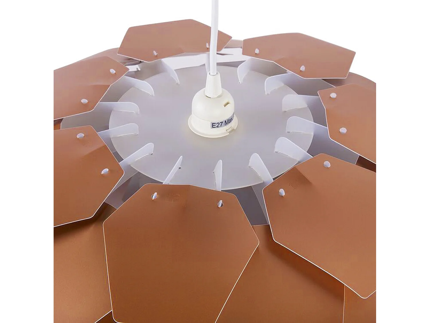 Lampe suspension cuivré SEGRE MINI