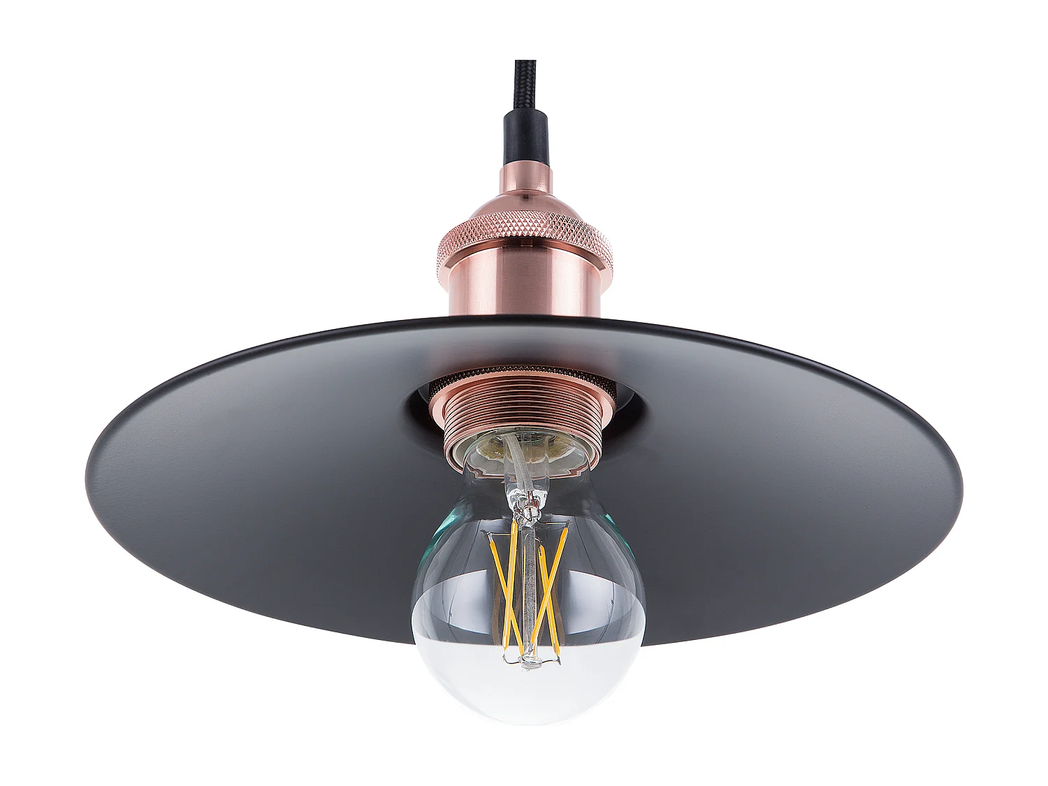 Conjunto de 3 candeeiros suspensos SWIFT Metal Cobre