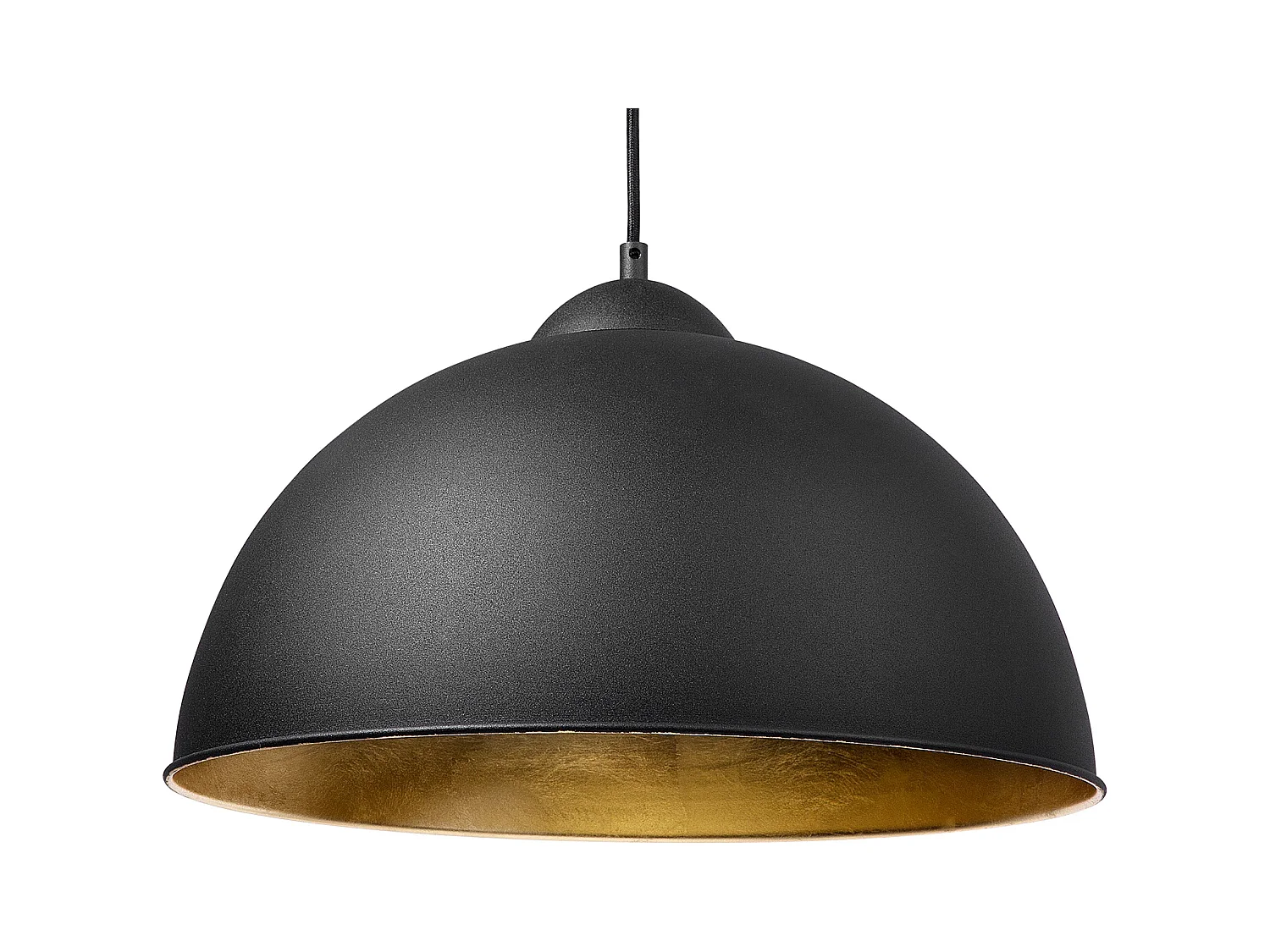 Lampe suspension CETINA Métal Noir