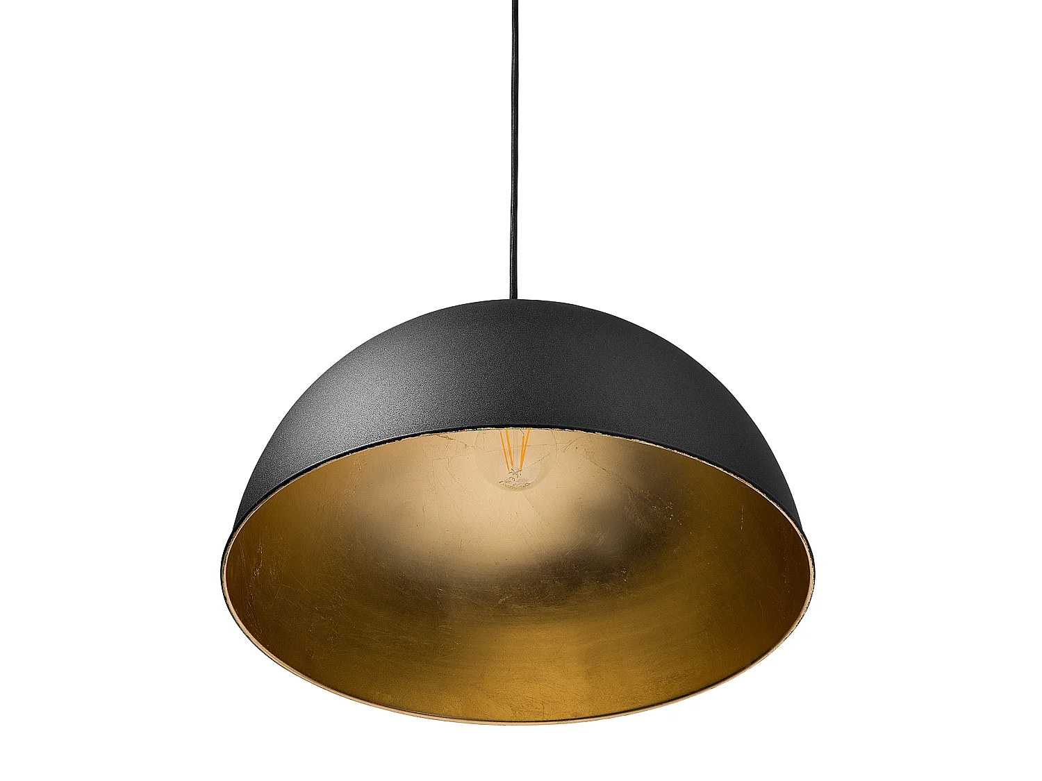 Lampe suspension CETINA Métal Noir