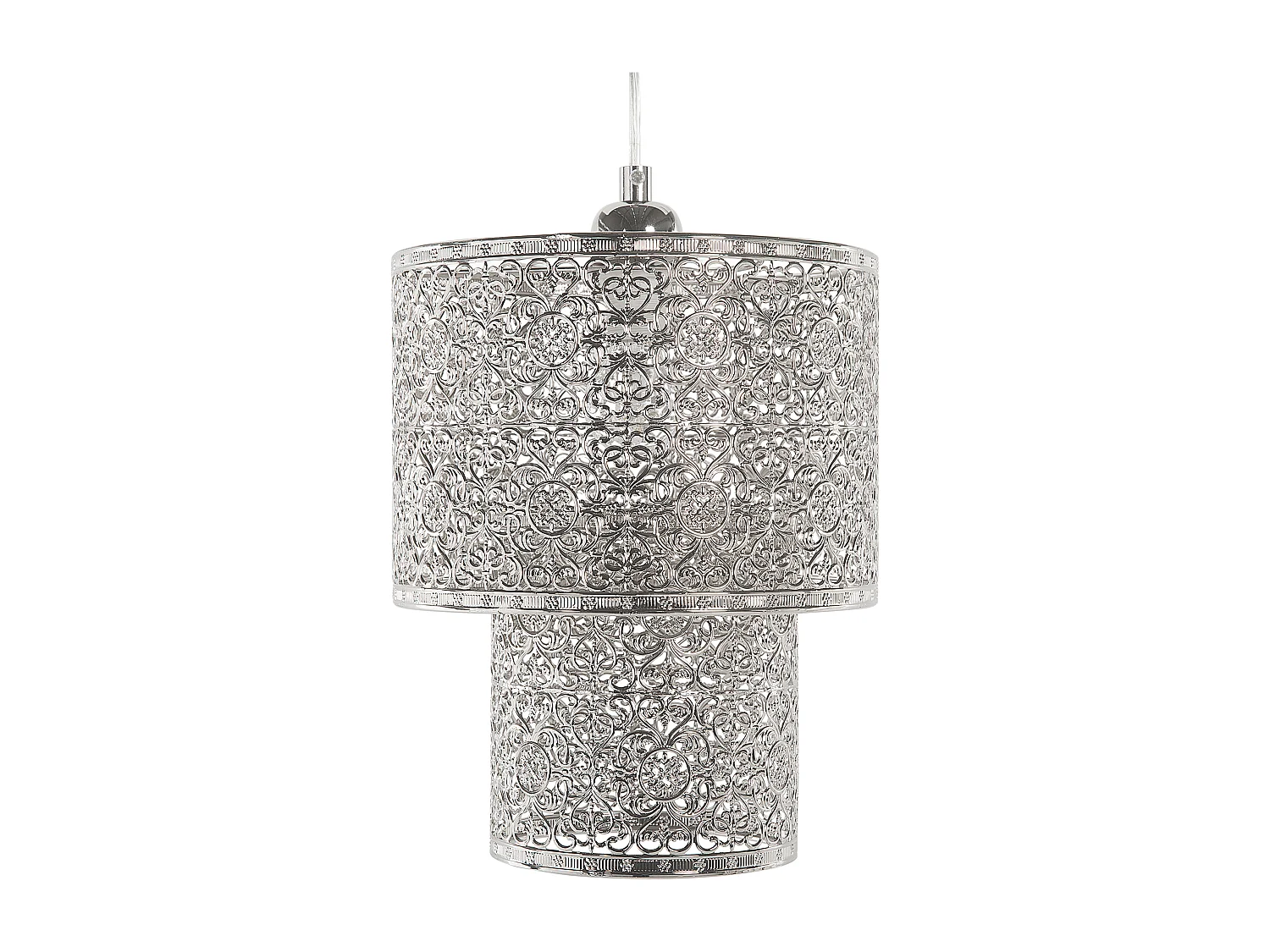 Lampe suspension argenté OSUN