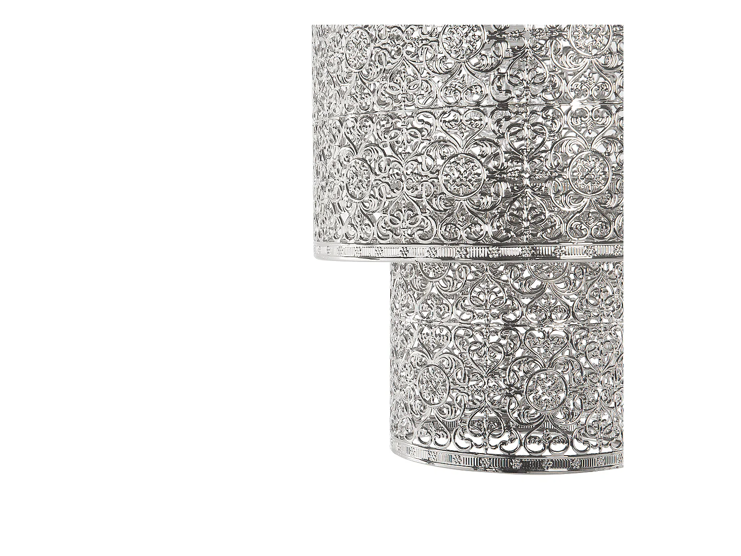 Lampe suspension argenté OSUN