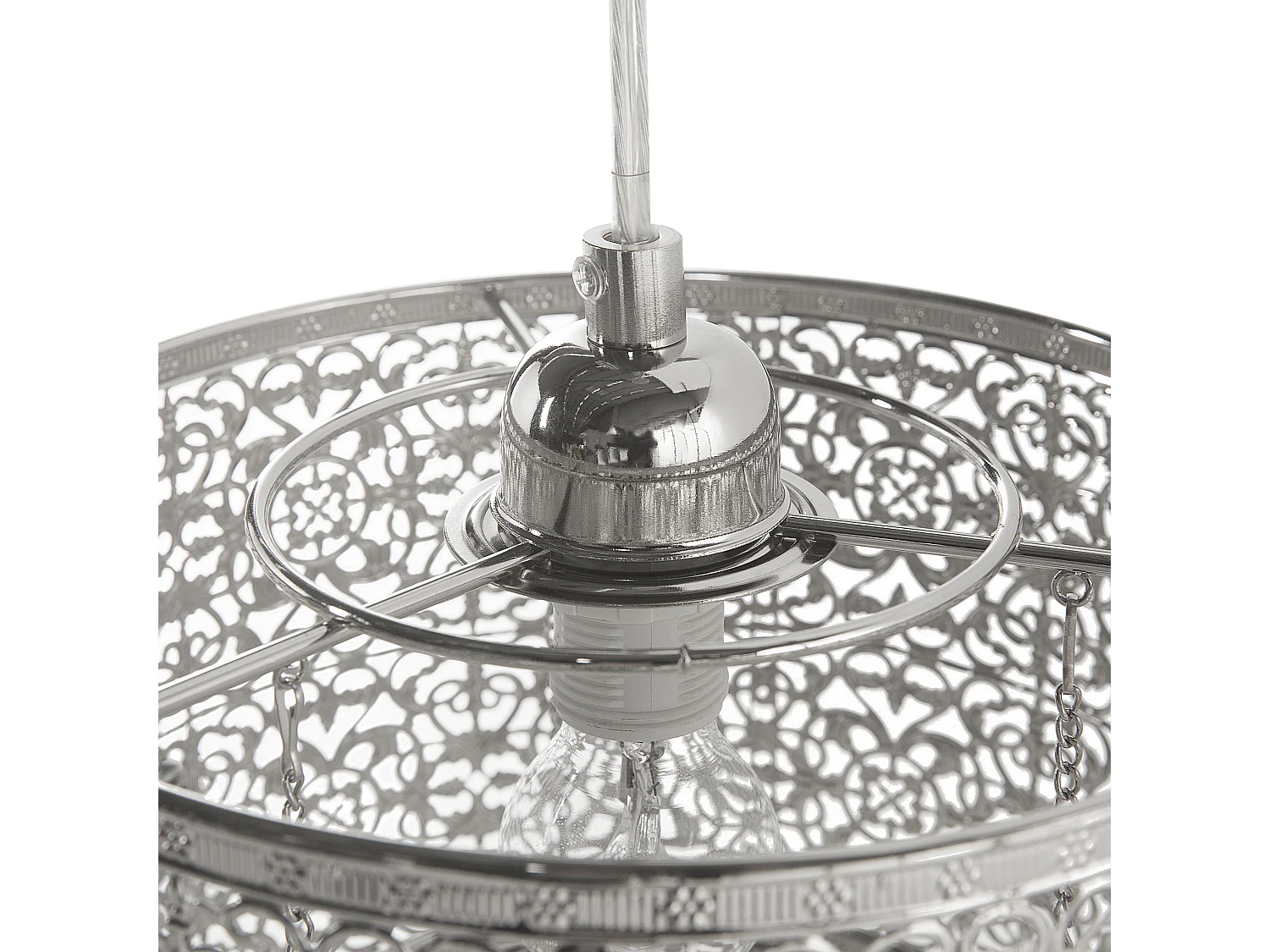 Lampe suspension argenté OSUN