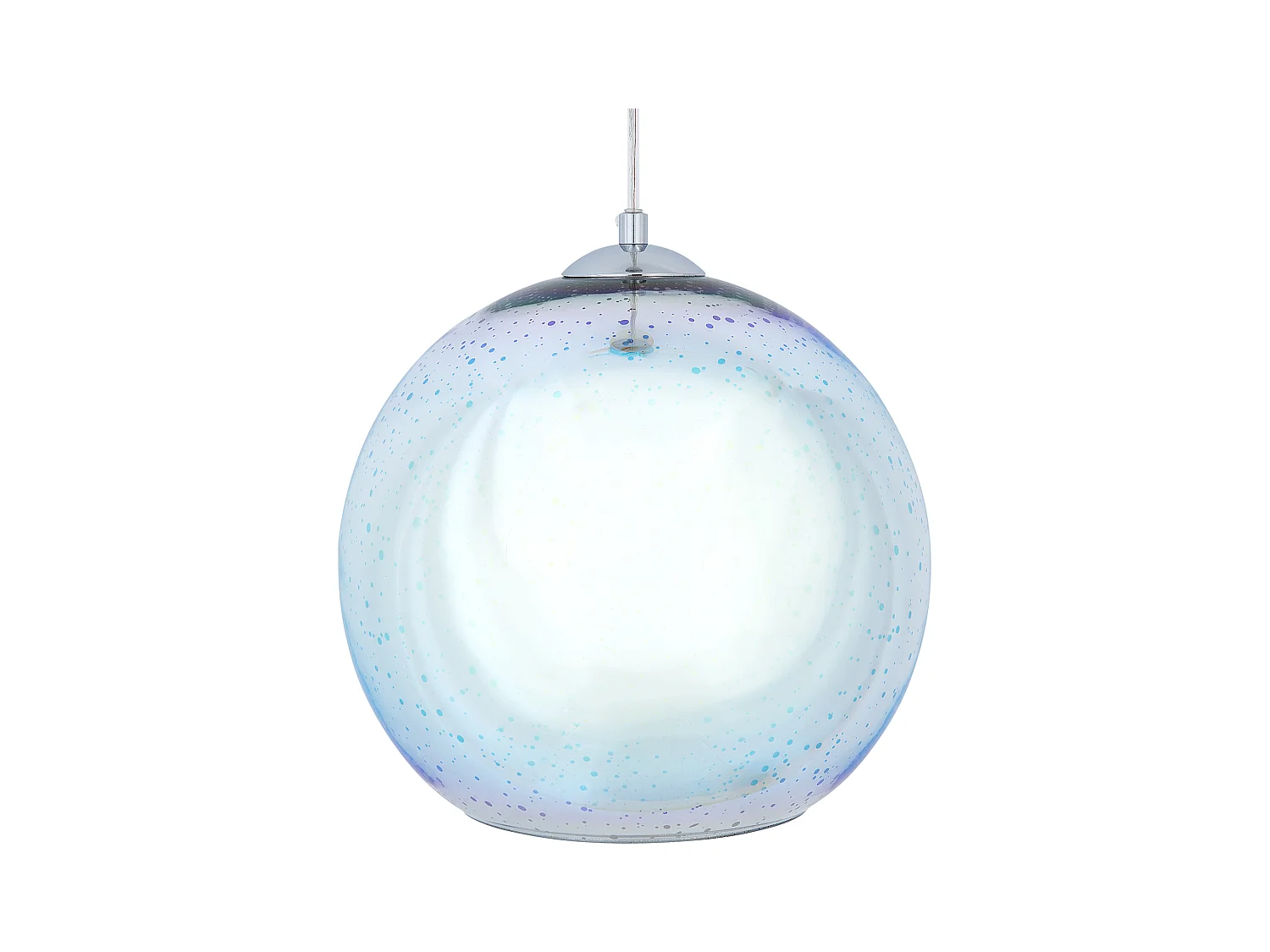 Hanglamp SESSERA Glas Zilver
