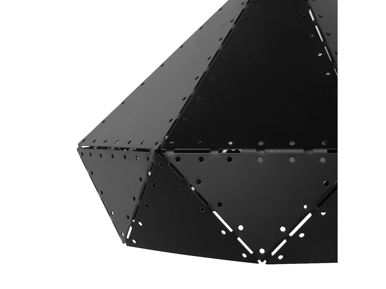 Lampa wisząca SOMME Metal Czarny