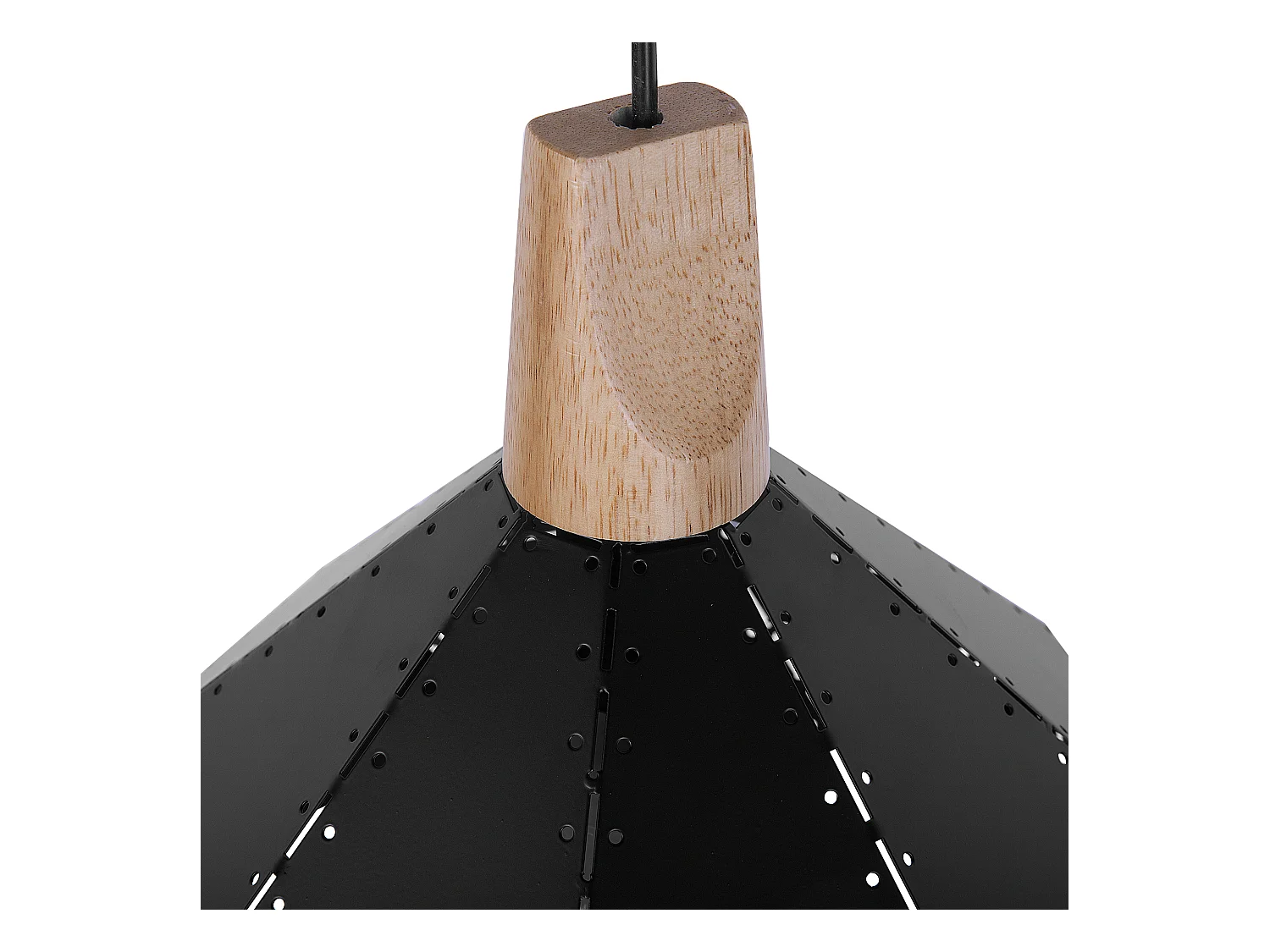 Lampa wisząca SOMME Metal Czarny