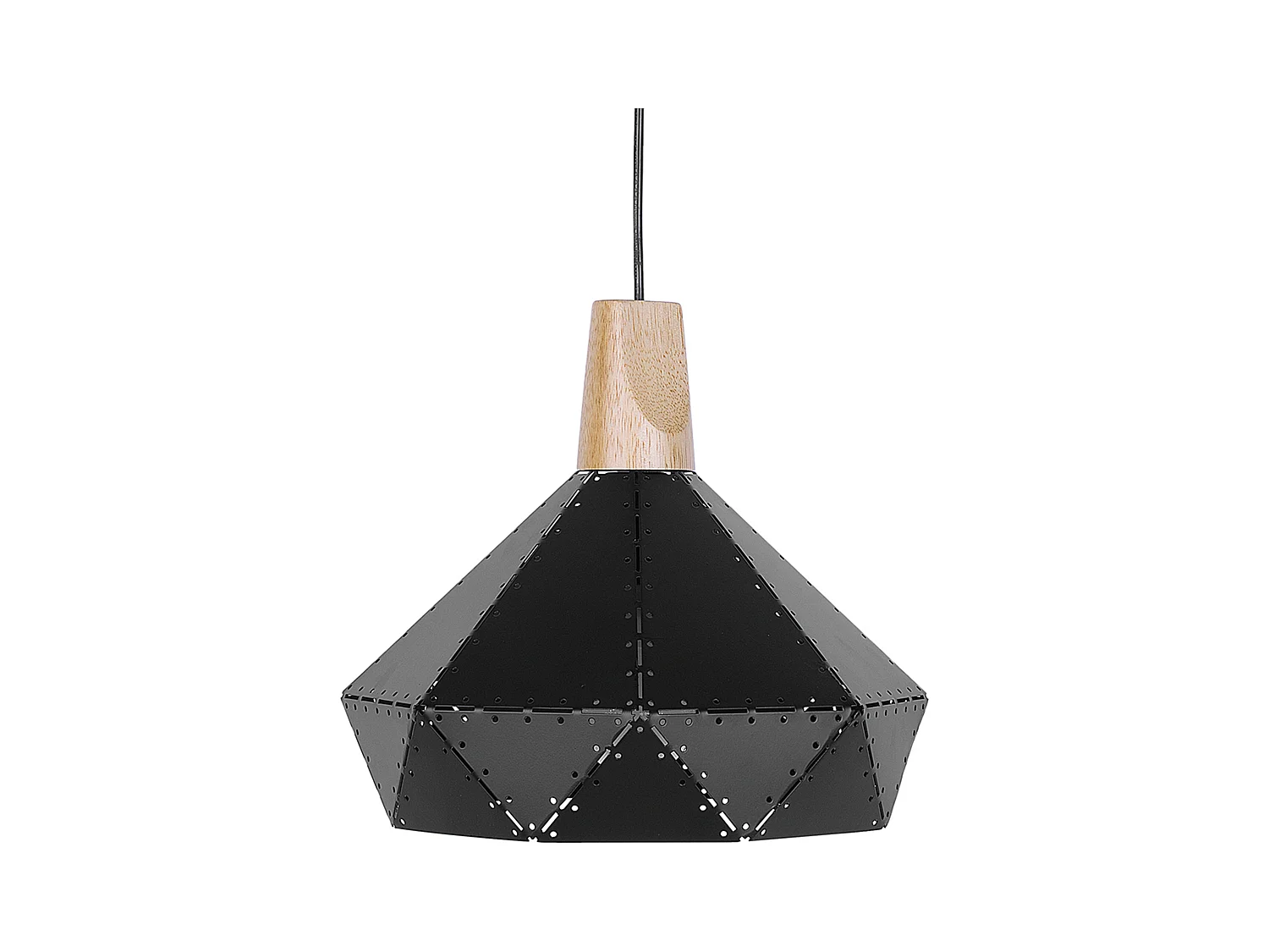 Lampe suspension SOMME Métal Noir