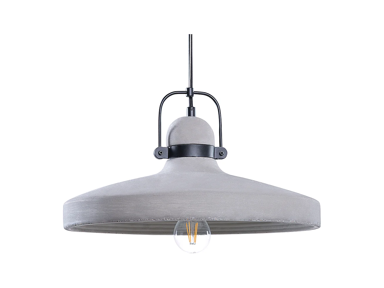 Lampe suspension NOATAK Béton Gris