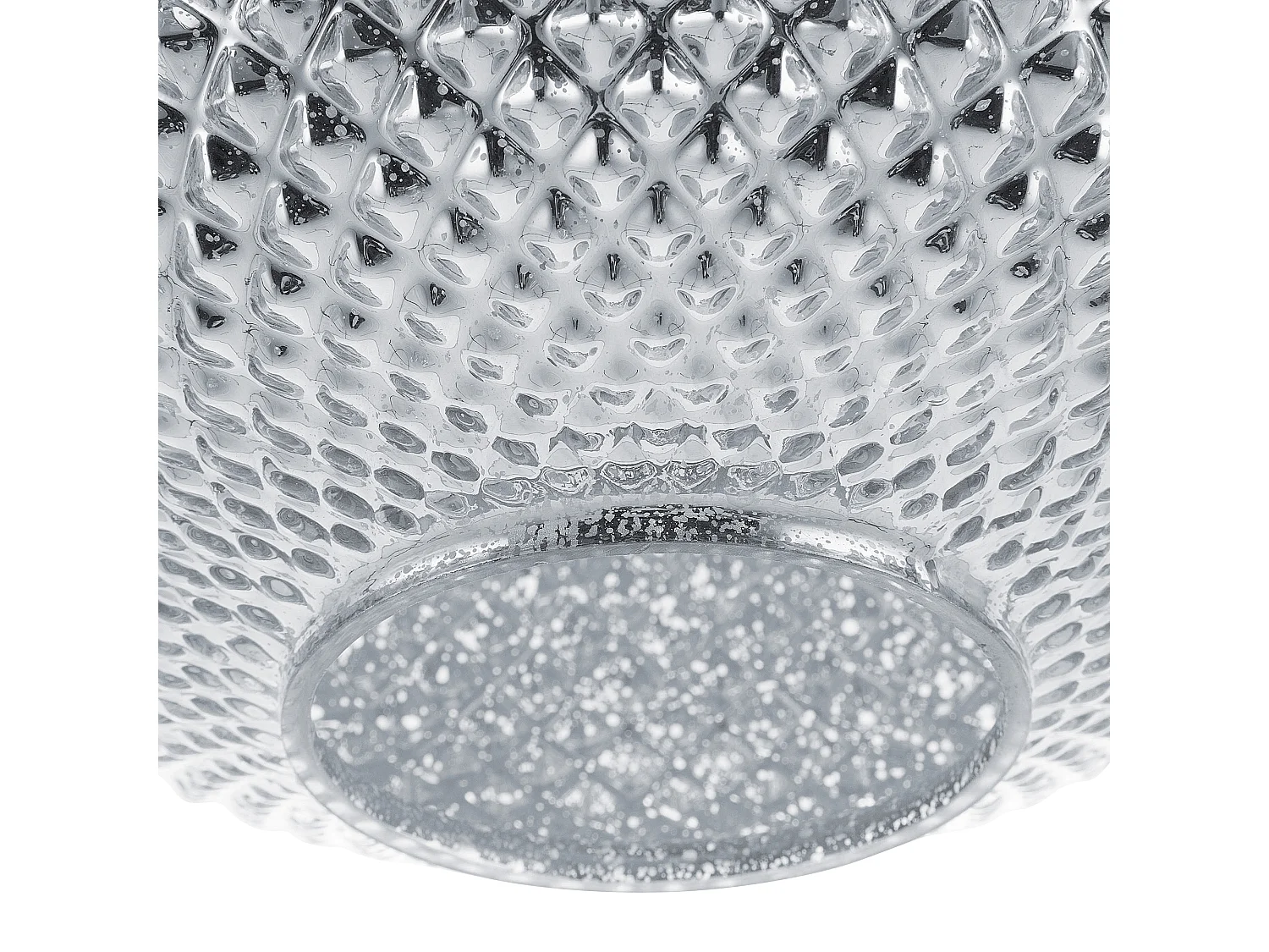 Lampe suspension argentée MADON