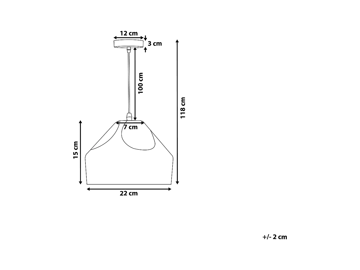 Hängeleuchte schwarz Modern Pendelleuchte aus Metall Evinos