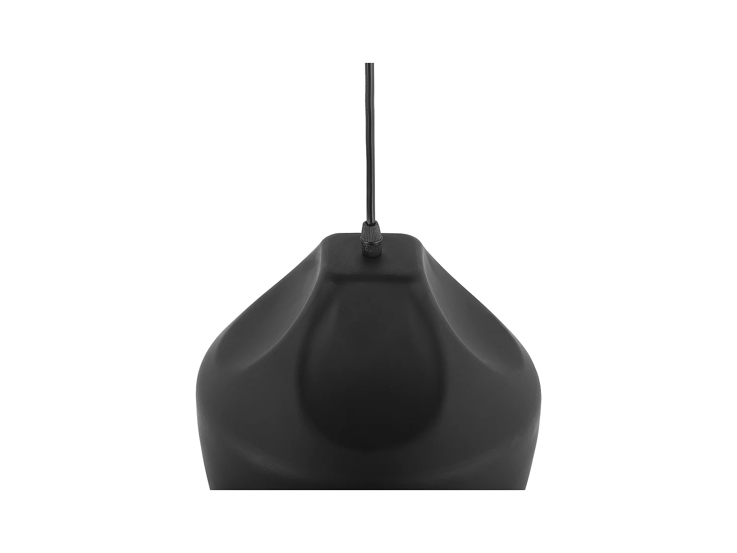 Hängeleuchte schwarz Modern Pendelleuchte aus Metall Evinos