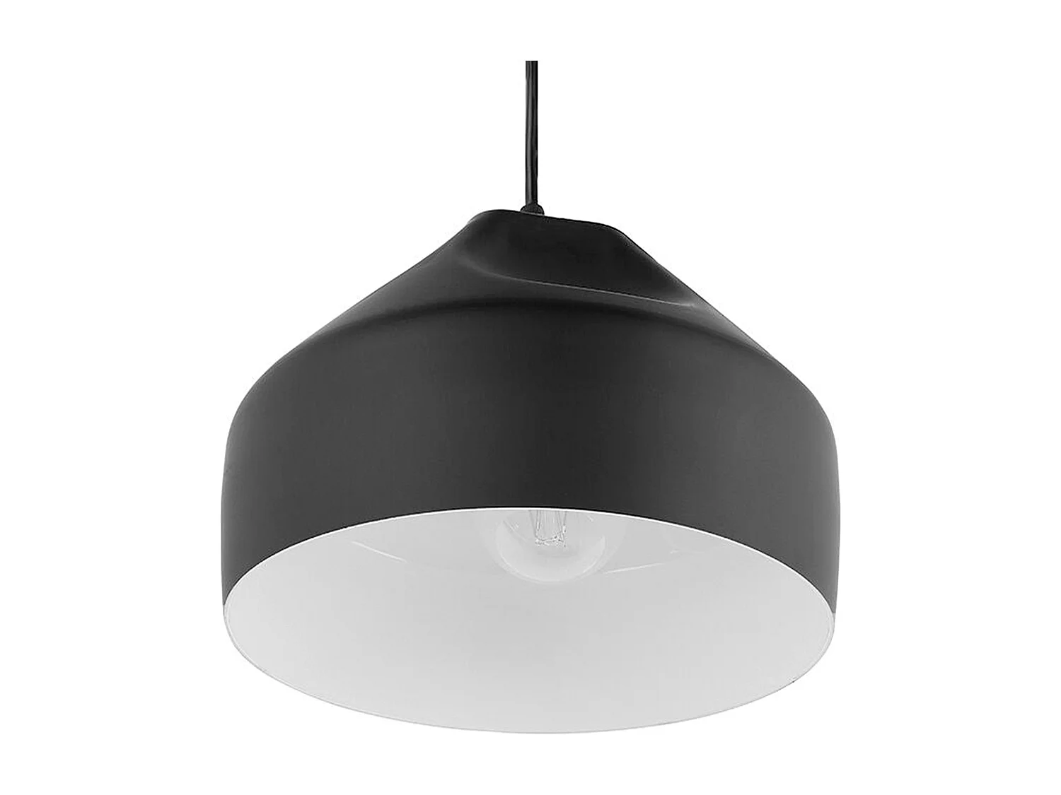 Lampadario EVINOS Metallo Nero